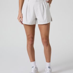 Womens Meta Short | Silver Cloud