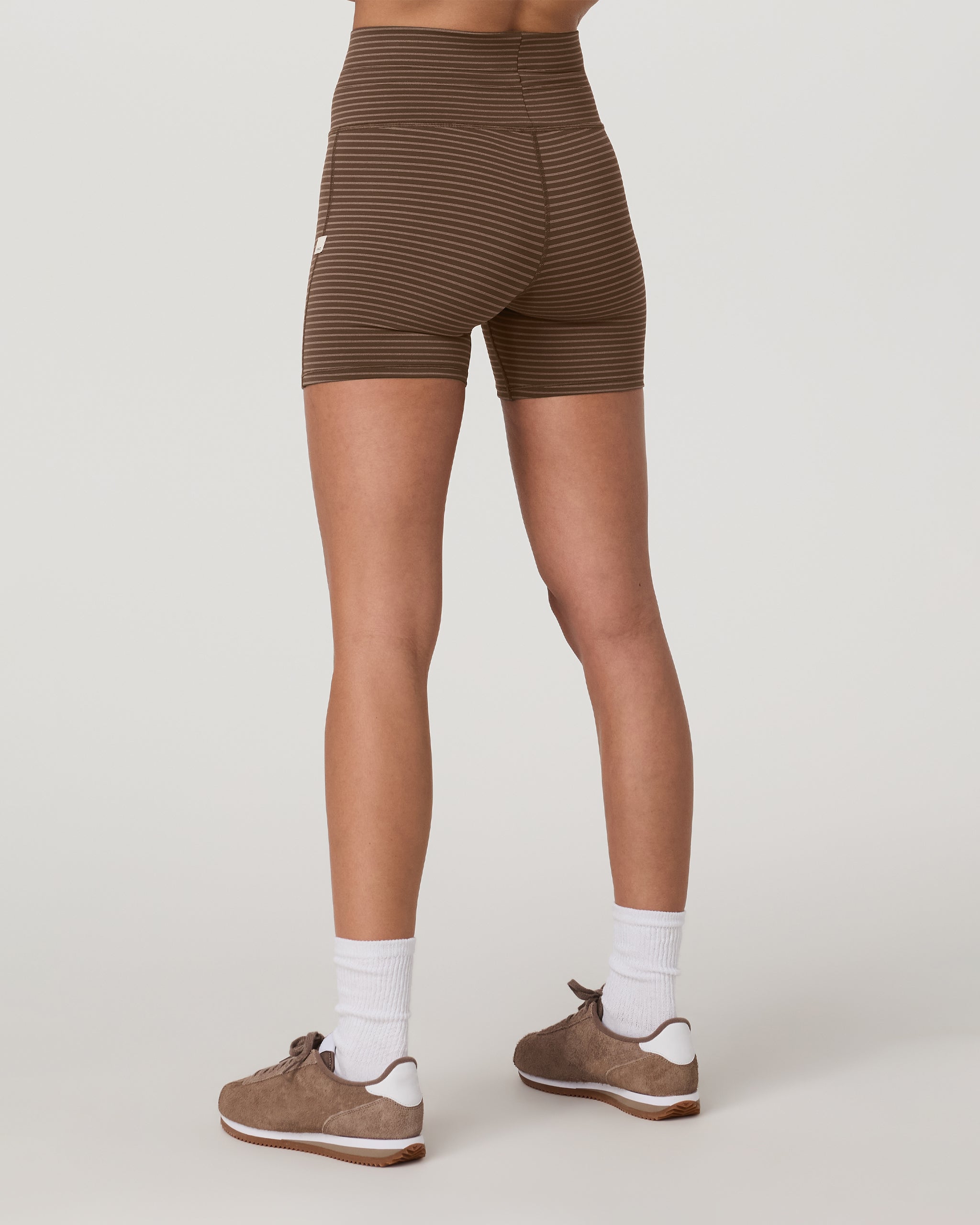 Stripe Daily Short | Espresso Stripe - Image 3