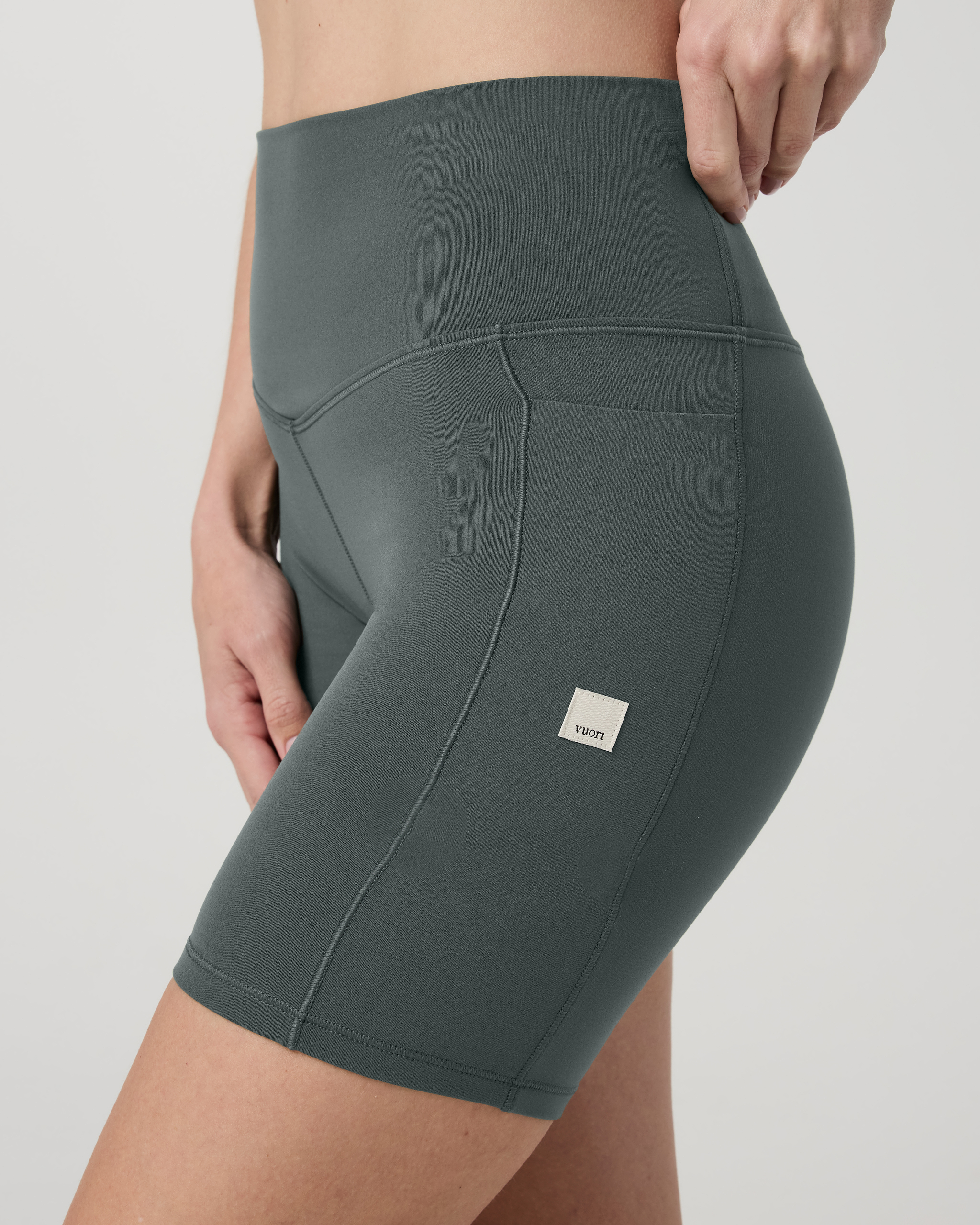 Vuori AllTheForm™ Pocket Short 6 | Dark Jade