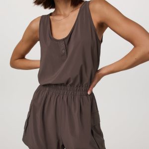 Villa Utility Romper | Java