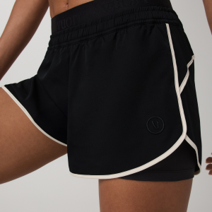 Luna Piped Short | Black
