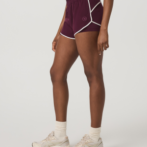 Luna Piped Short | Cerise
