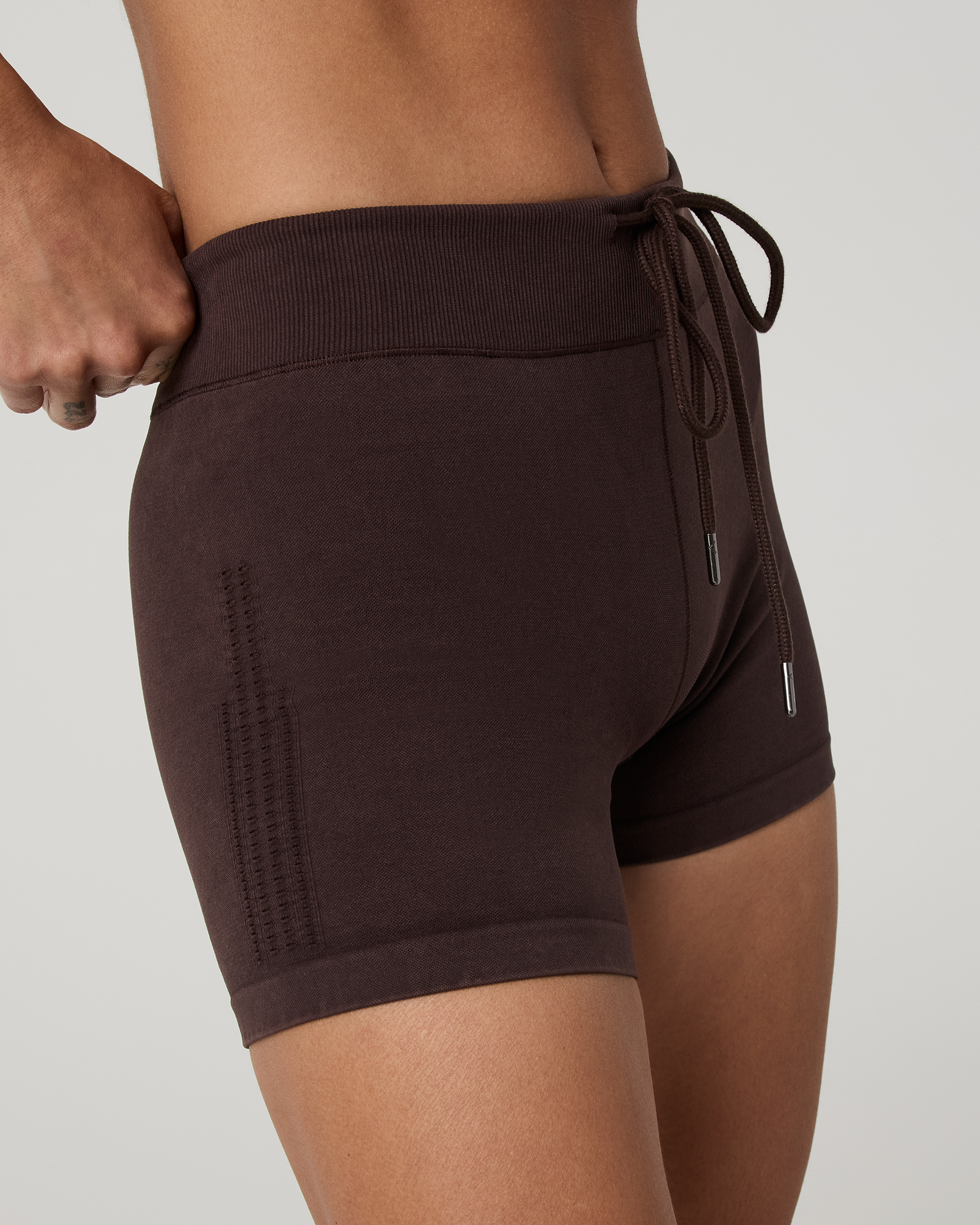 Pointelle Seamless Short 4 | French Roast - Image 2