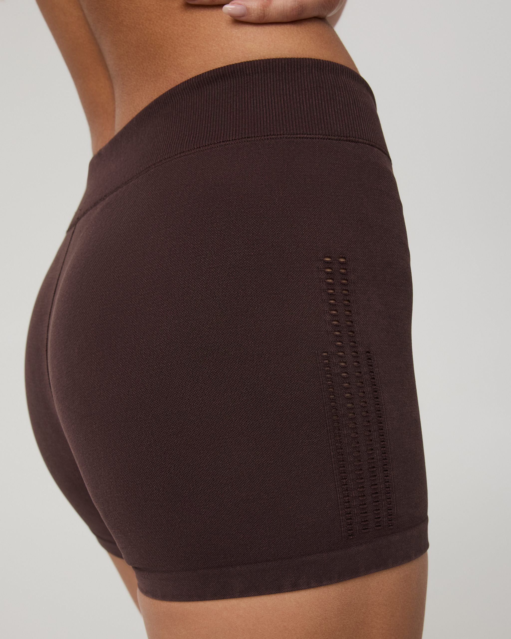 Pointelle Seamless Short 4 | French Roast - Image 5