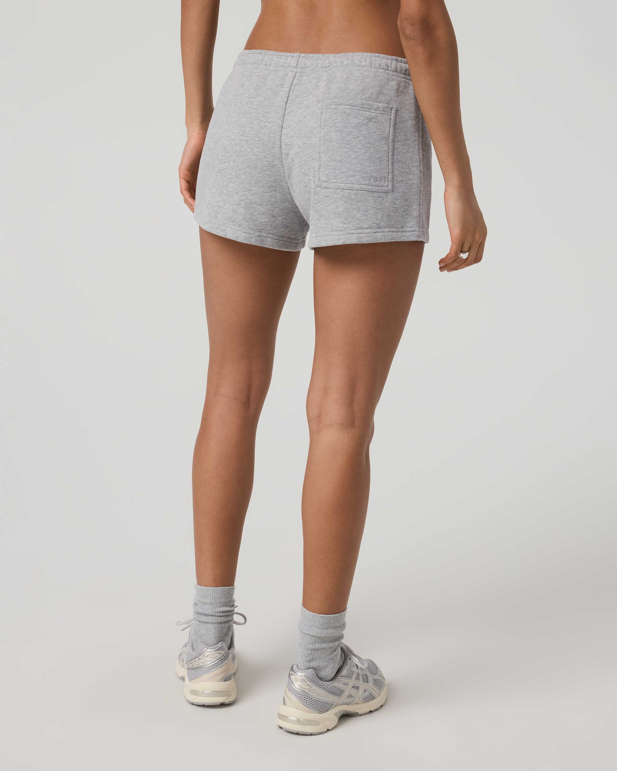 Sedona Retro Short | Light Heather Grey - Image 3