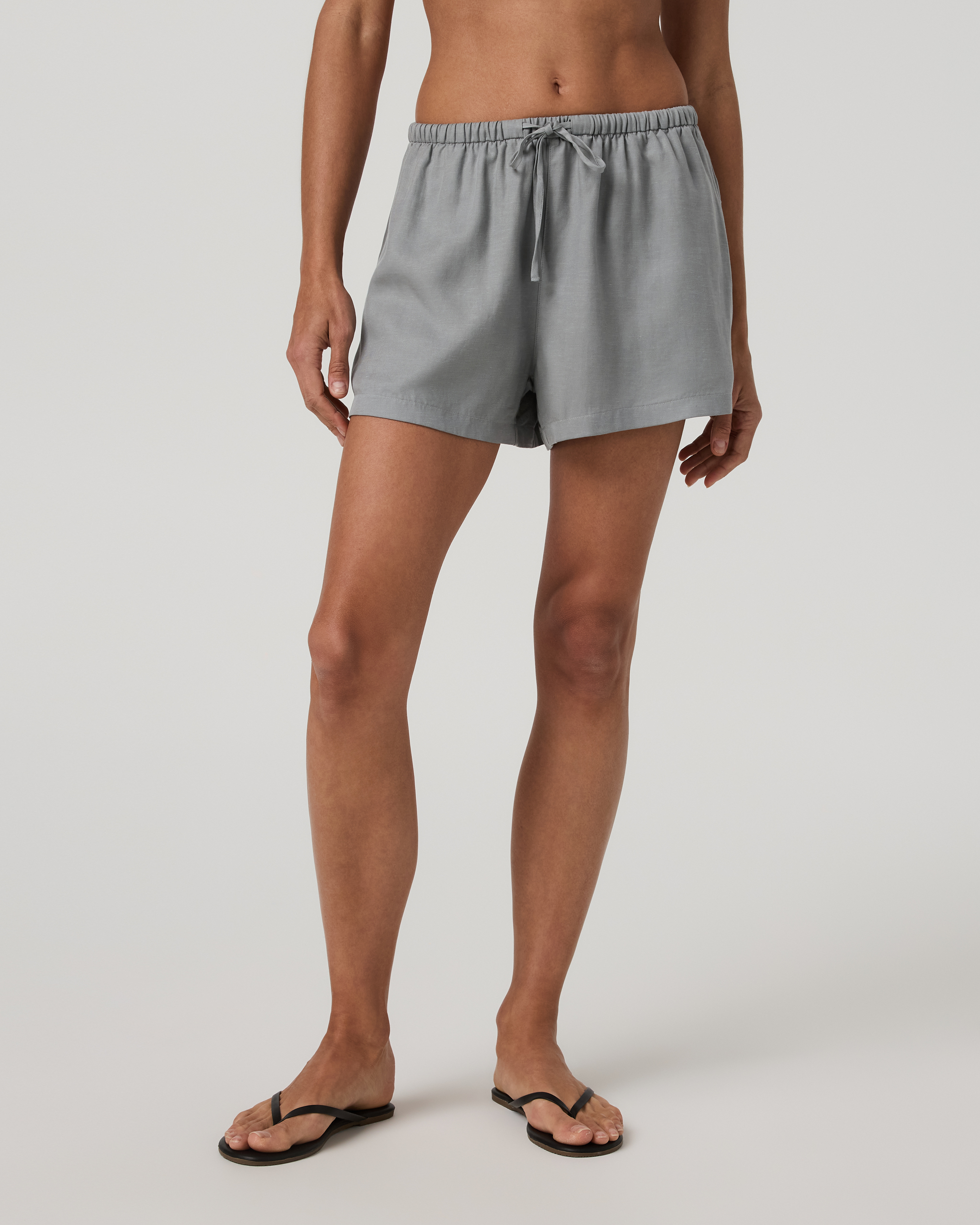 Trestles Twill Tie Short | Slate Rock