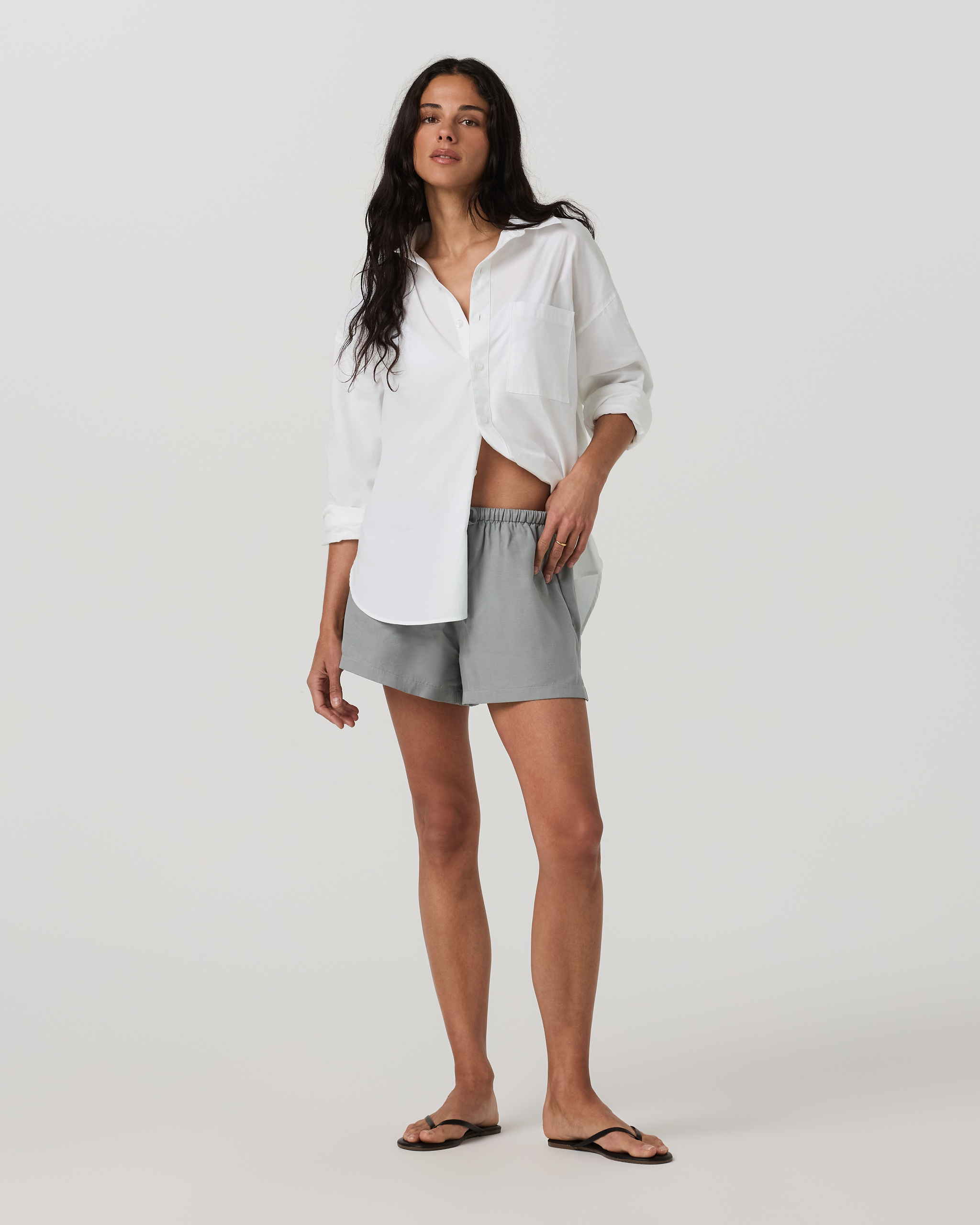 Trestles Twill Tie Short | Slate Rock - Image 2
