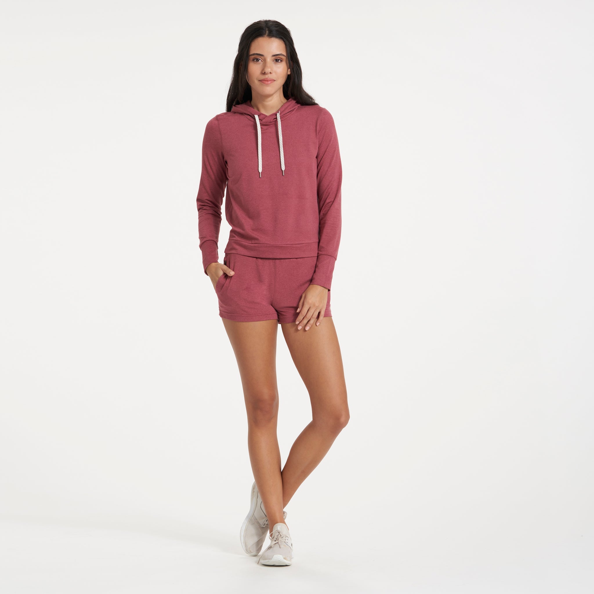 Halo Essential Hoodie | Desert Rose Heather - Image 4
