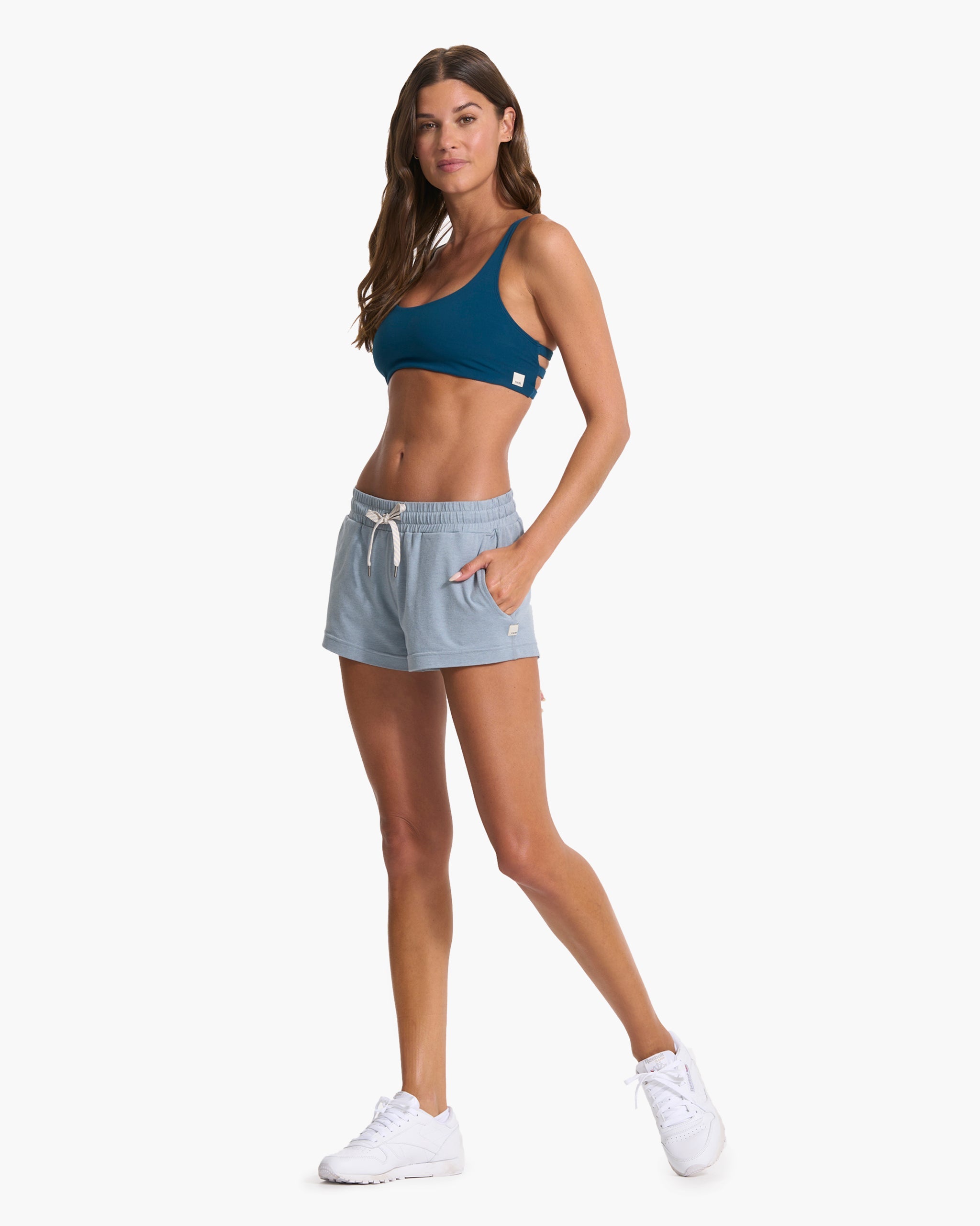 Halo Performance Short | Light Cloud Heather - Image 5