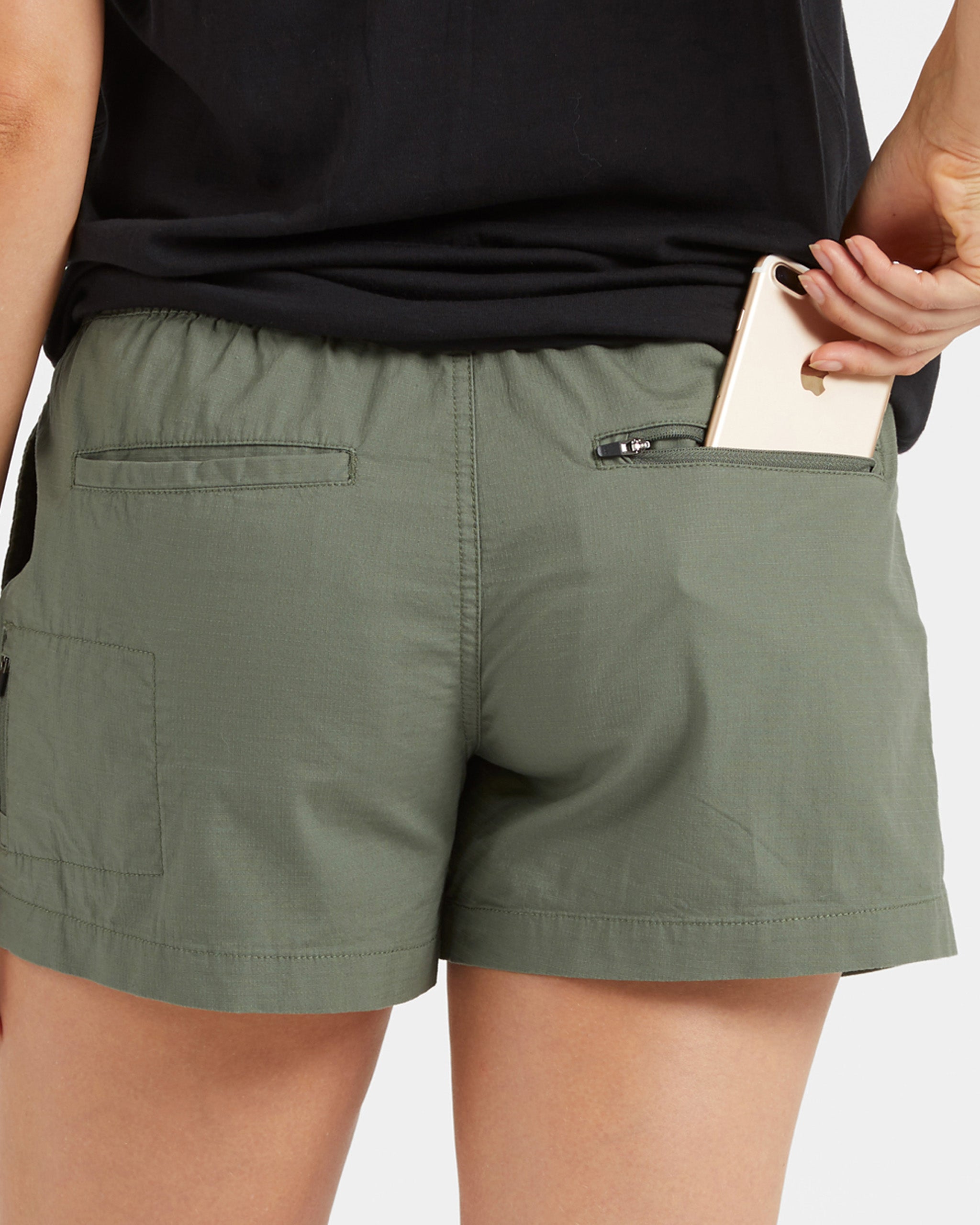 Womens Ripstop Short | Army - Image 5
