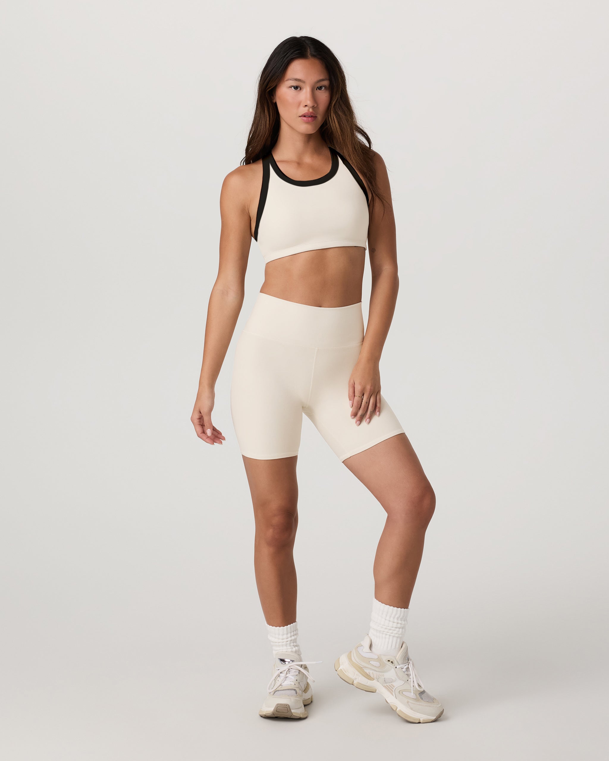 Clean Elevation Shorty 6 | Bone Heather - Image 4