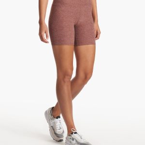 Clean Elevation Shorty 6 | Hazelnut Heather