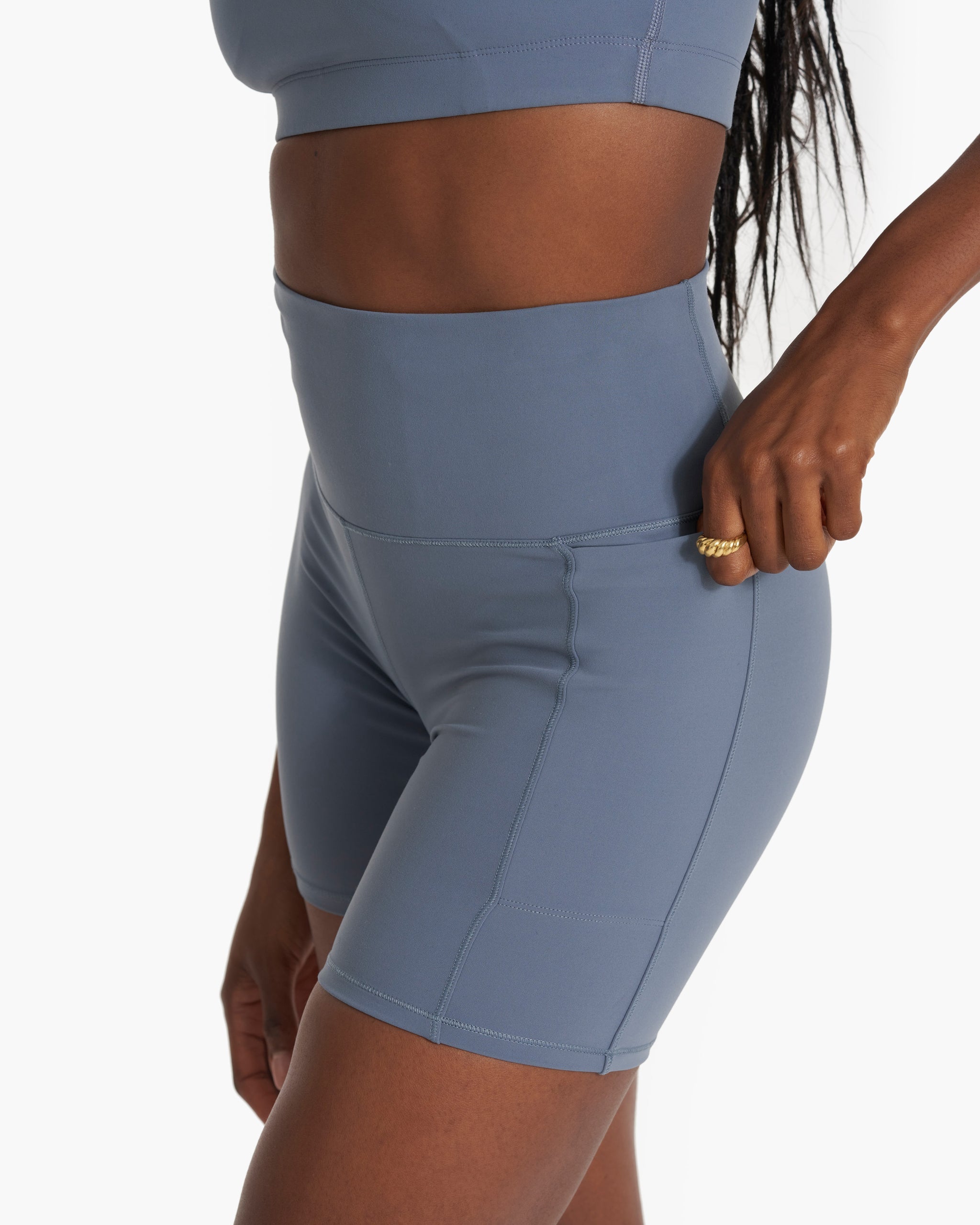 Studio Pocket Short | Light Azure - Image 3