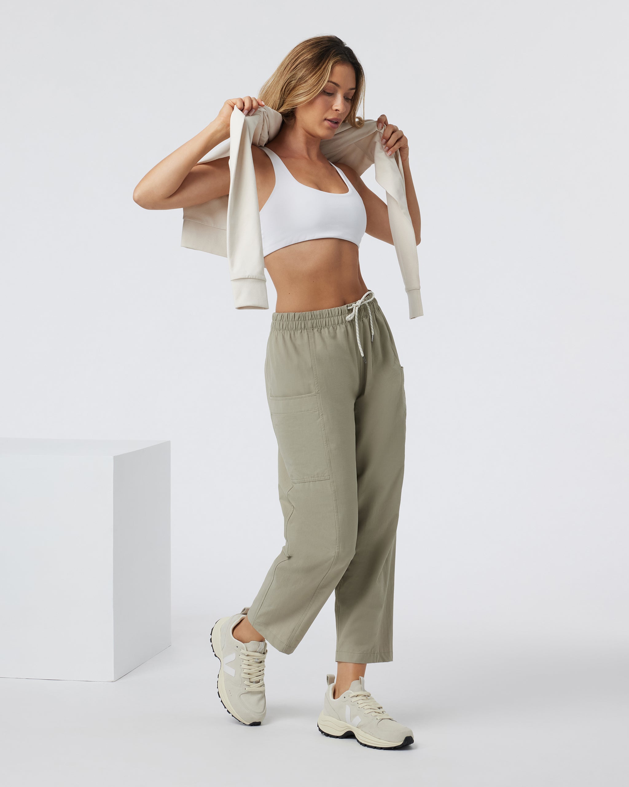 Isla Baggie Pant | Gravel - Image 3