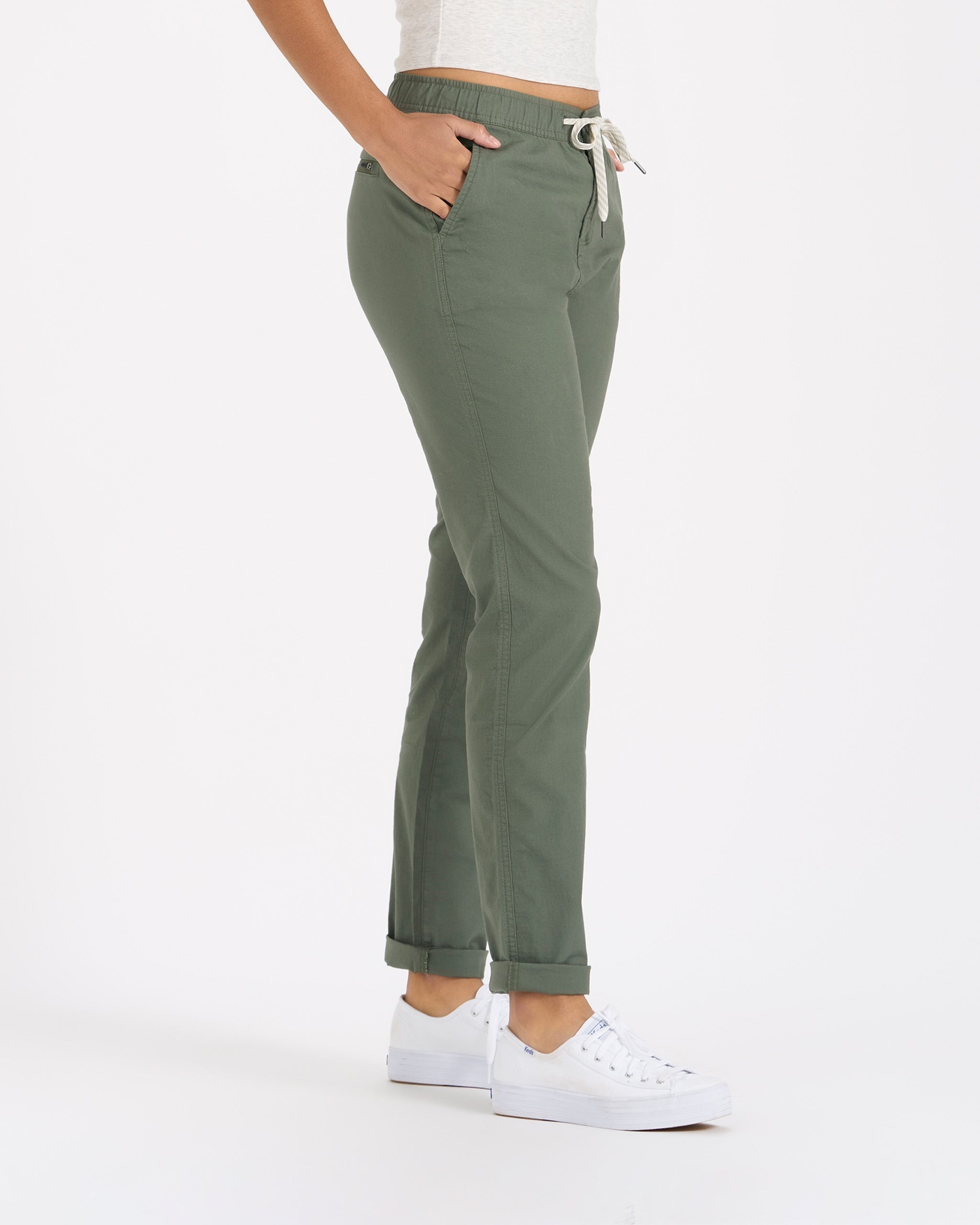 Womens Ripstop Pant - Long | Army - Image 2