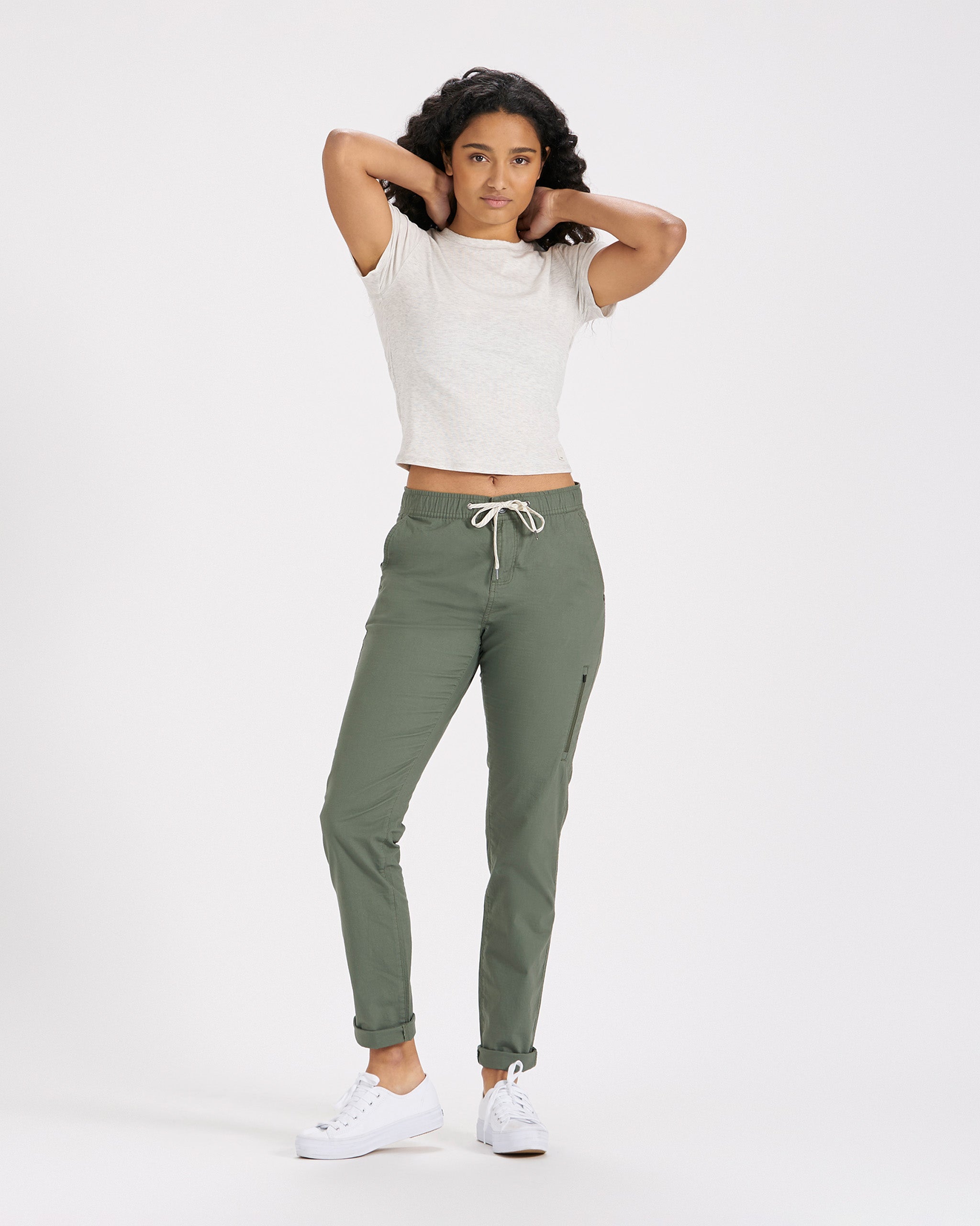 Womens Ripstop Pant - Long | Army - Image 5