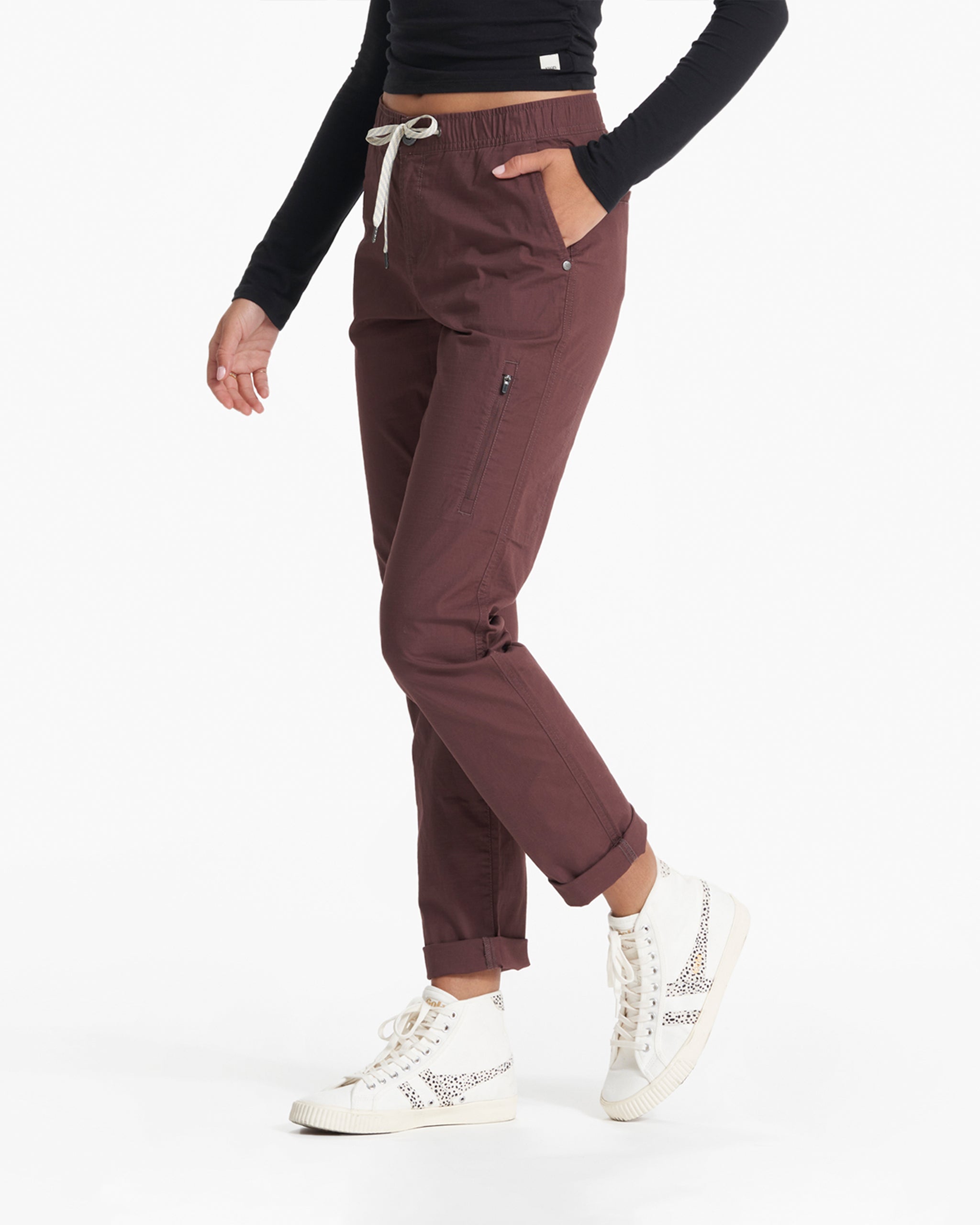 Womens Ripstop Pant - Long | Chestnut - Image 2