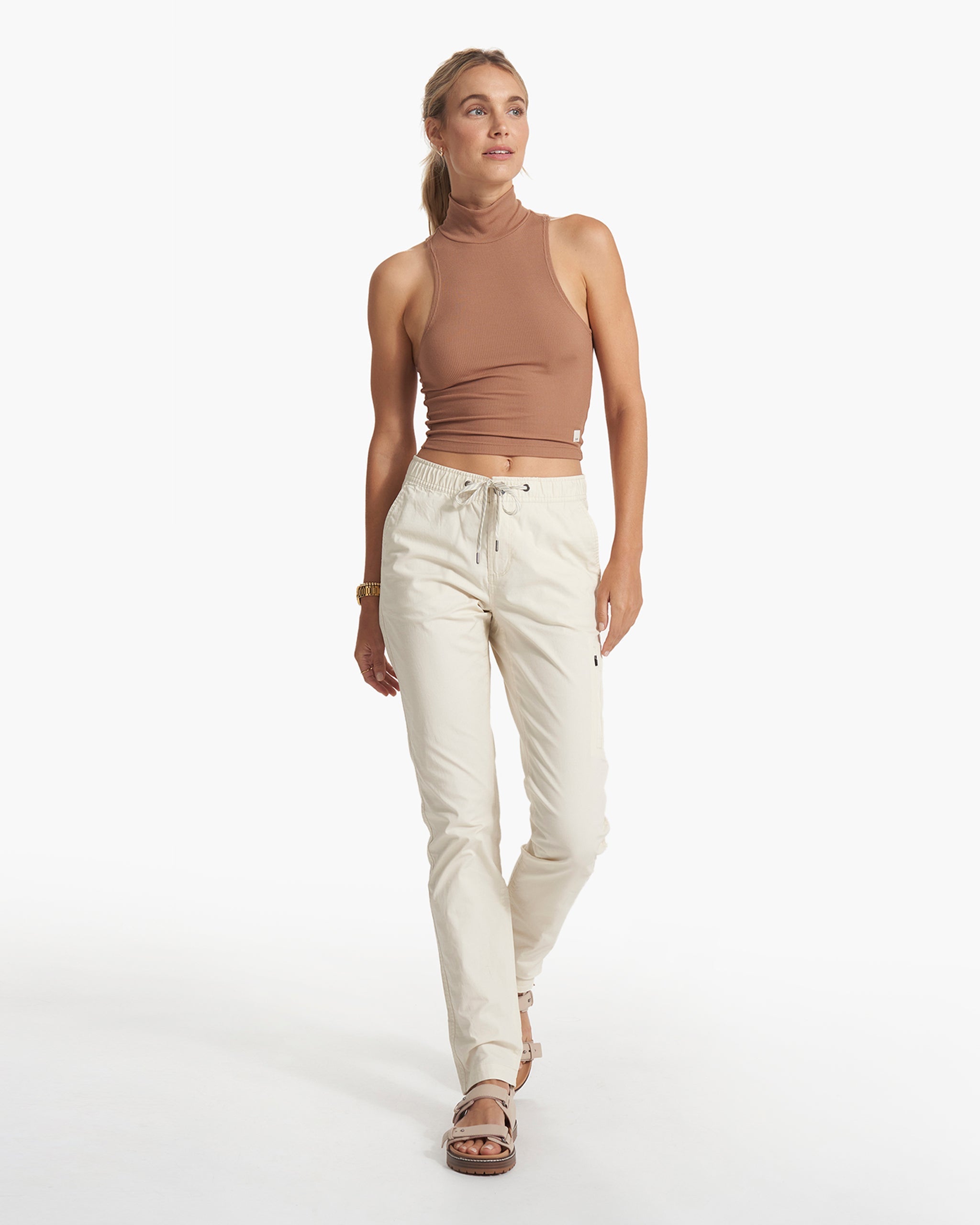 Womens Ripstop Pant-Long | Natural - Image 4