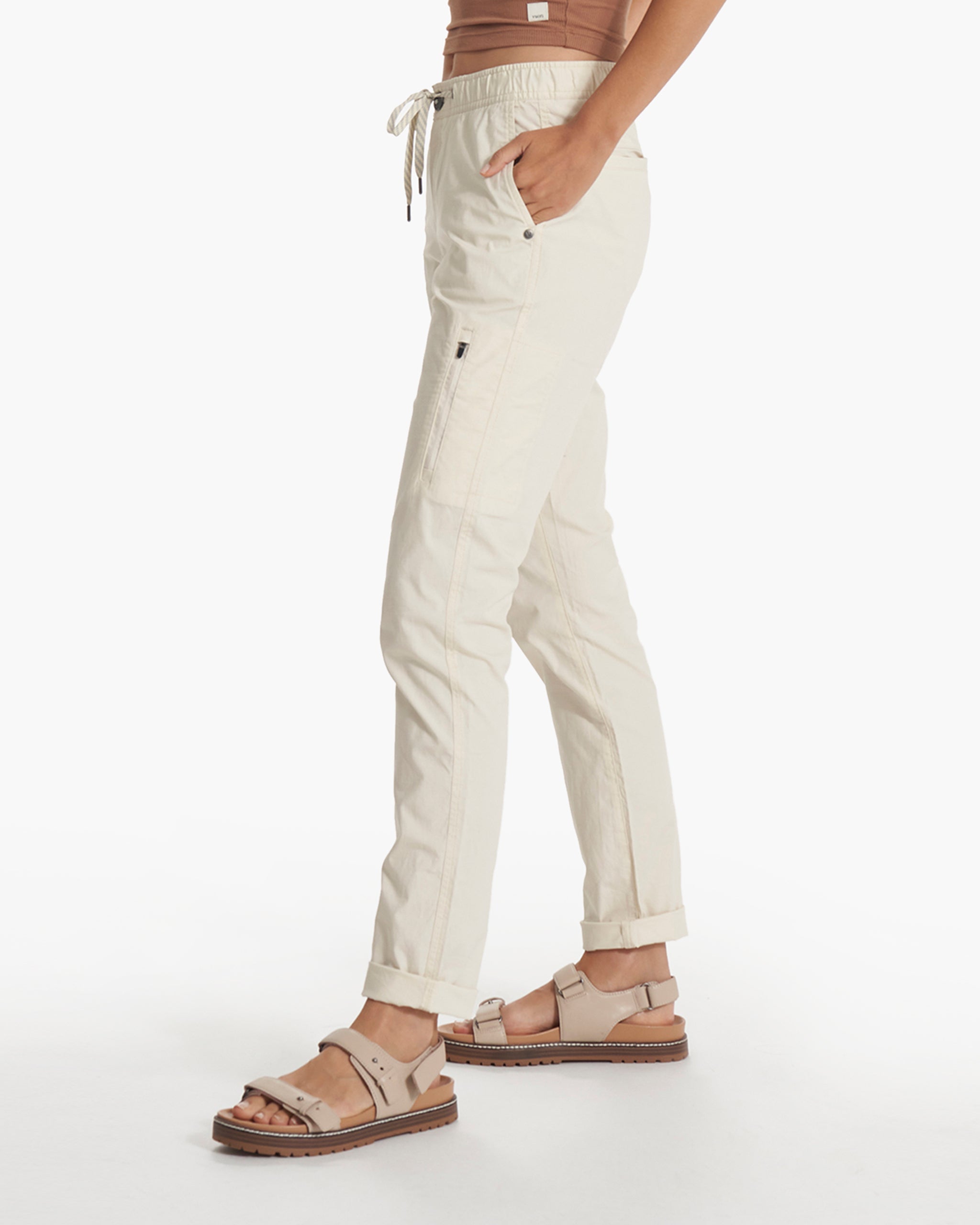 Womens Ripstop Pant-Long | Natural - Image 2