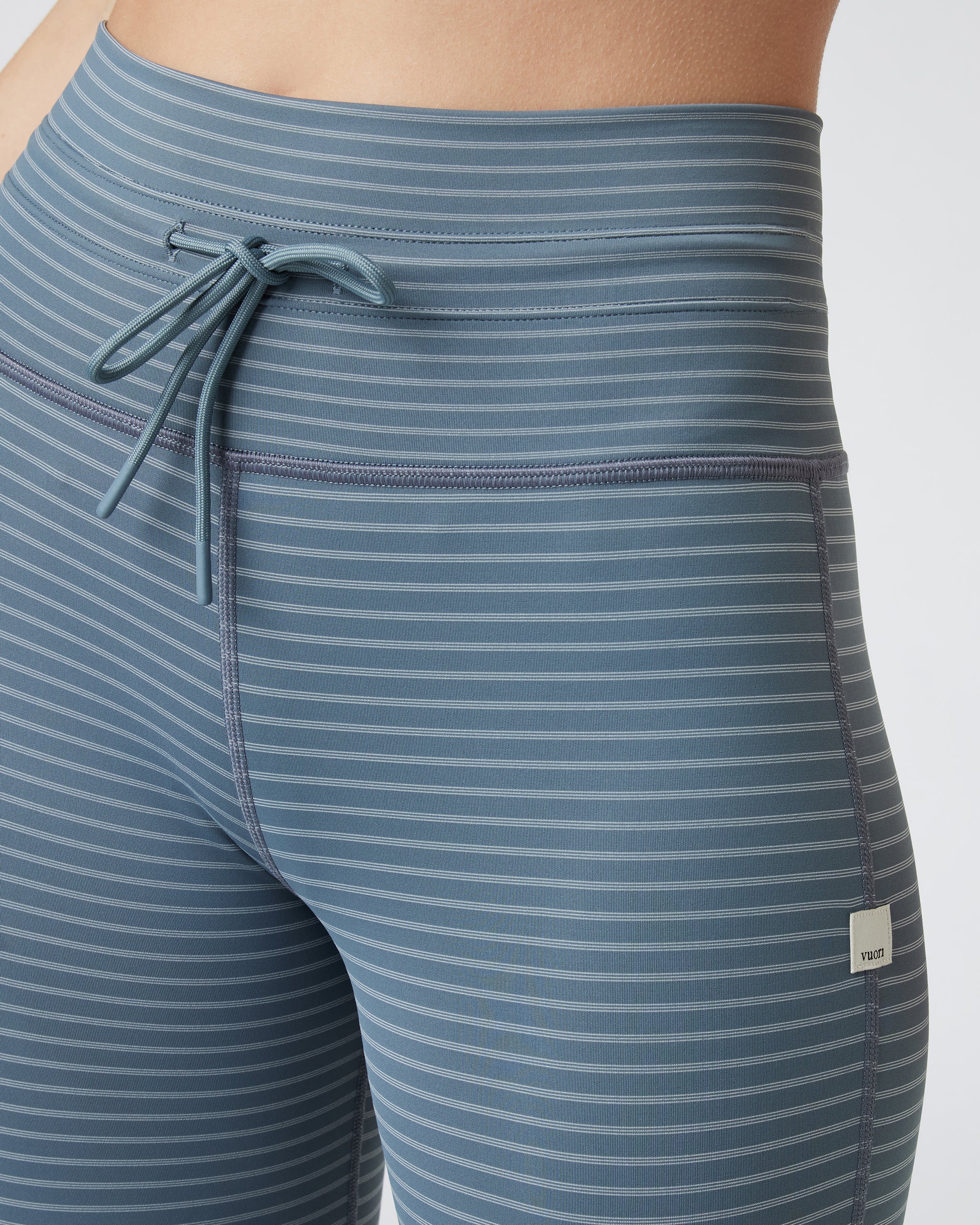 Stripe Daily Legging | Smoke Blue Stripe - Image 4