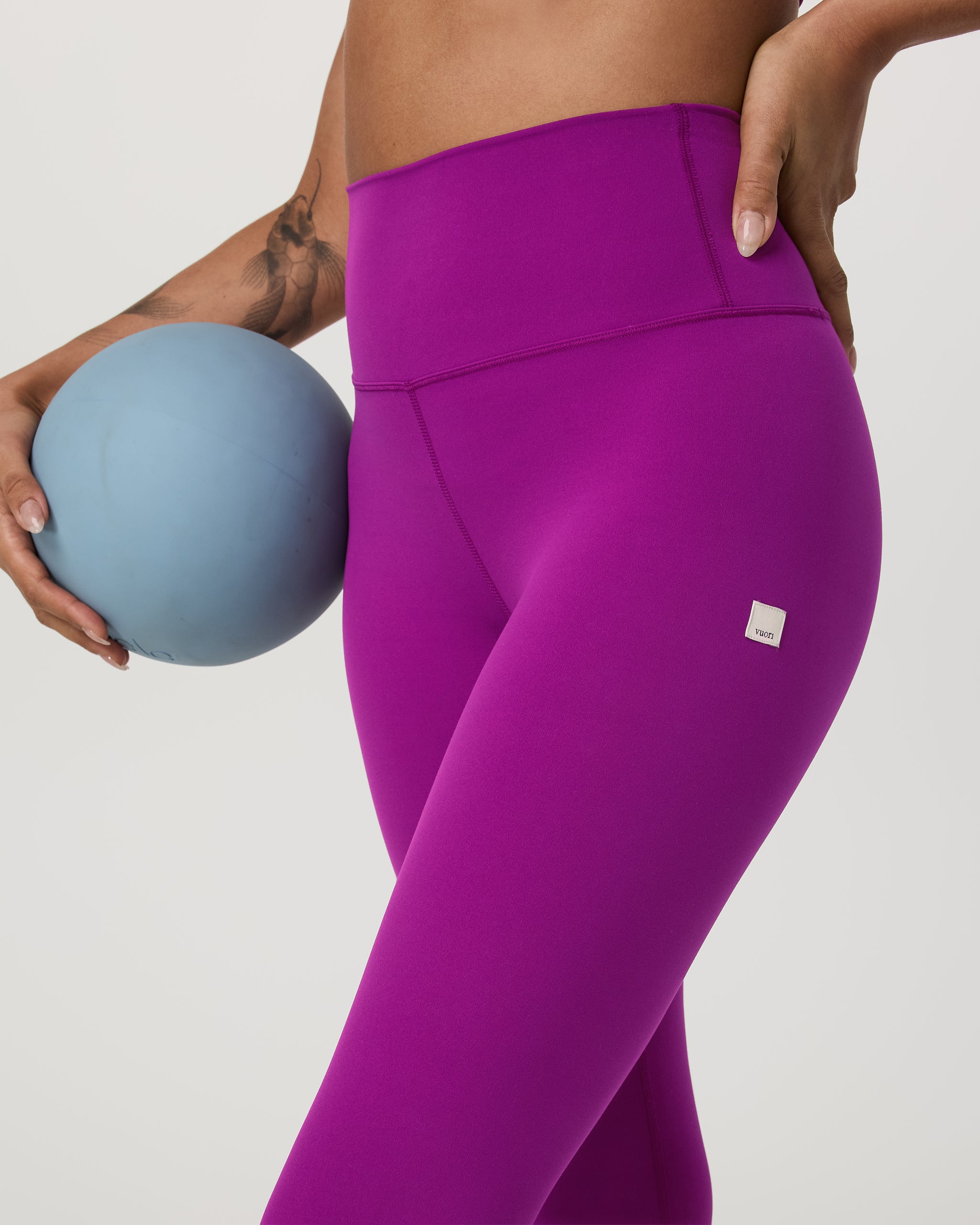 Vuori AllTheFeels™ Legging - Long | Magenta - Image 4