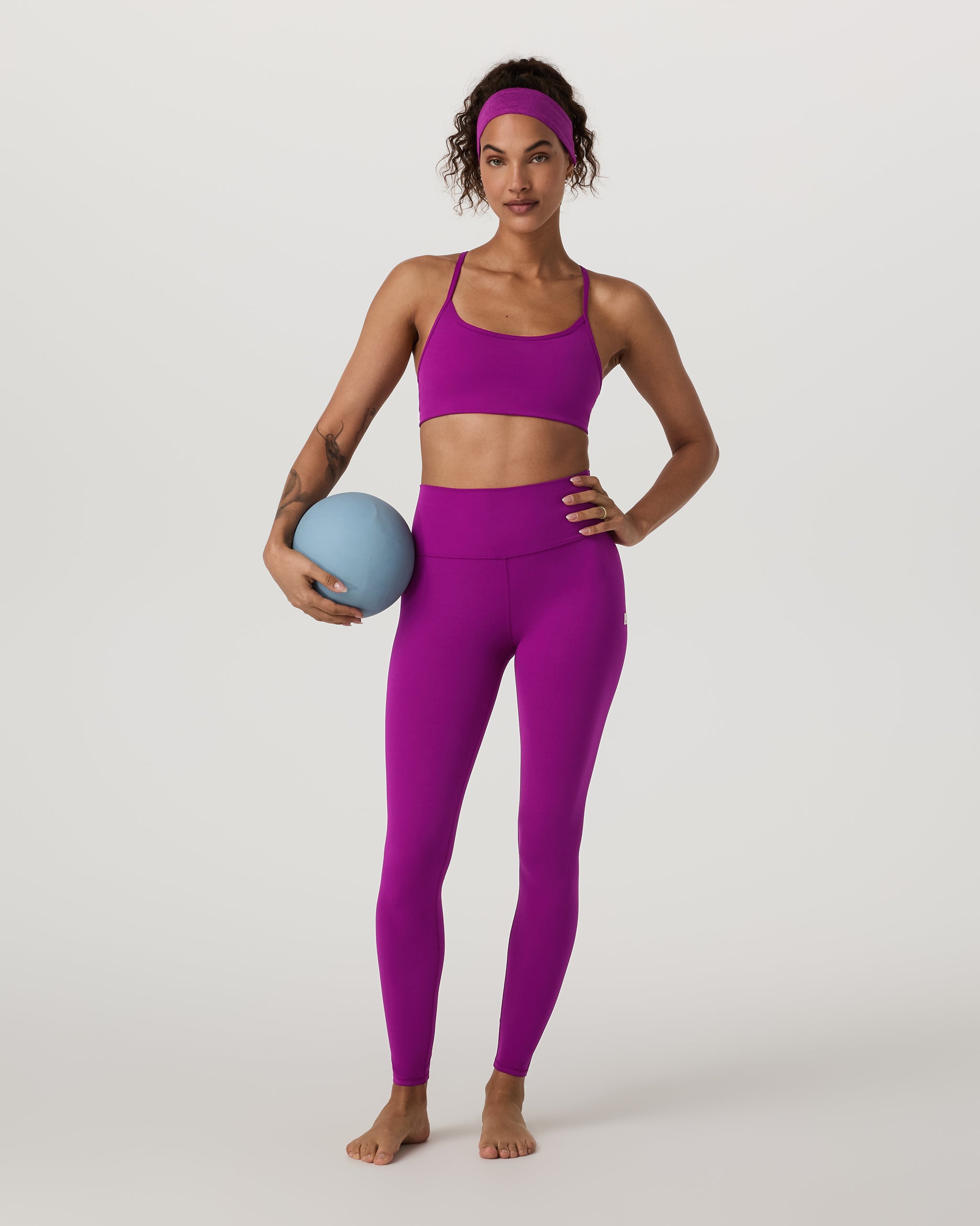 Vuori AllTheFeels™ Legging - Long | Magenta - Image 2