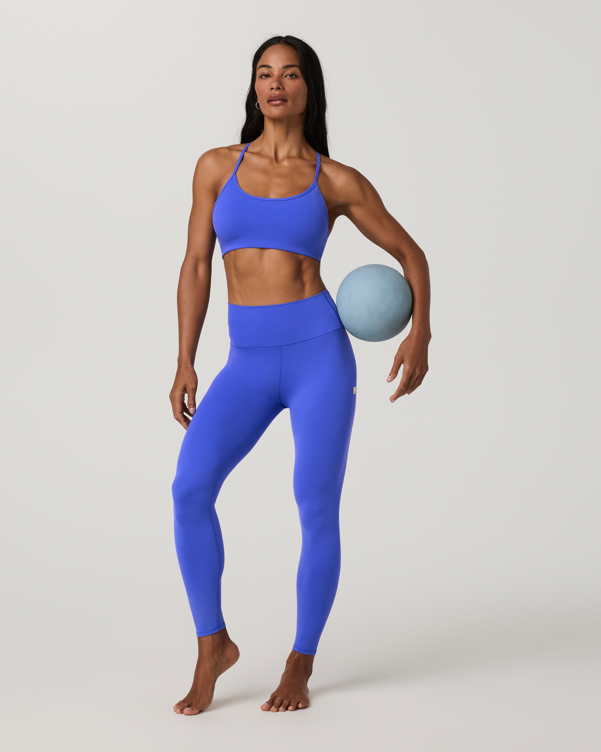 Vuori AllTheFeels™ Legging - Long | Electric Blue - Image 4