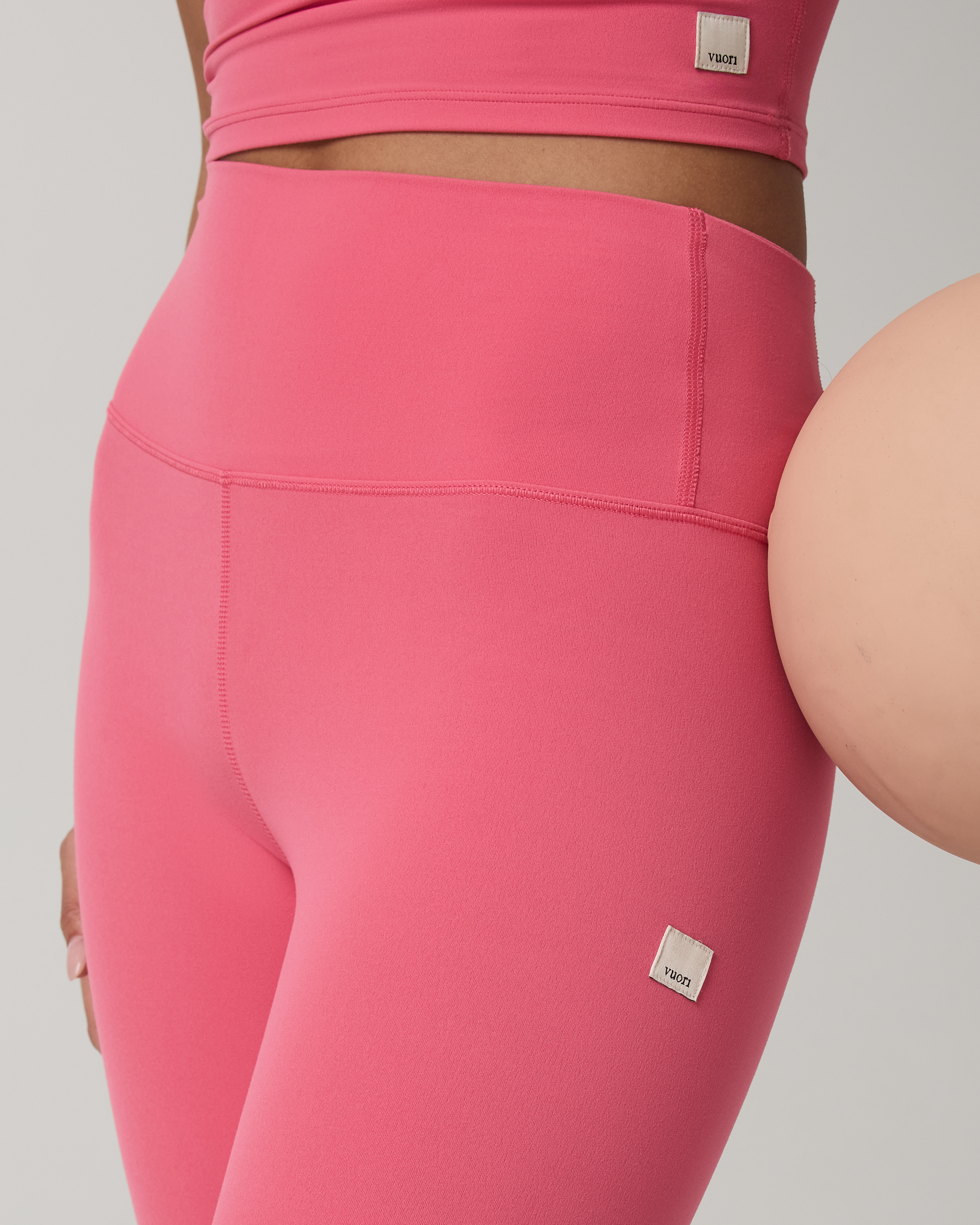 Vuori AllTheFeels™ Legging - Long | Sunset Pink - Image 2