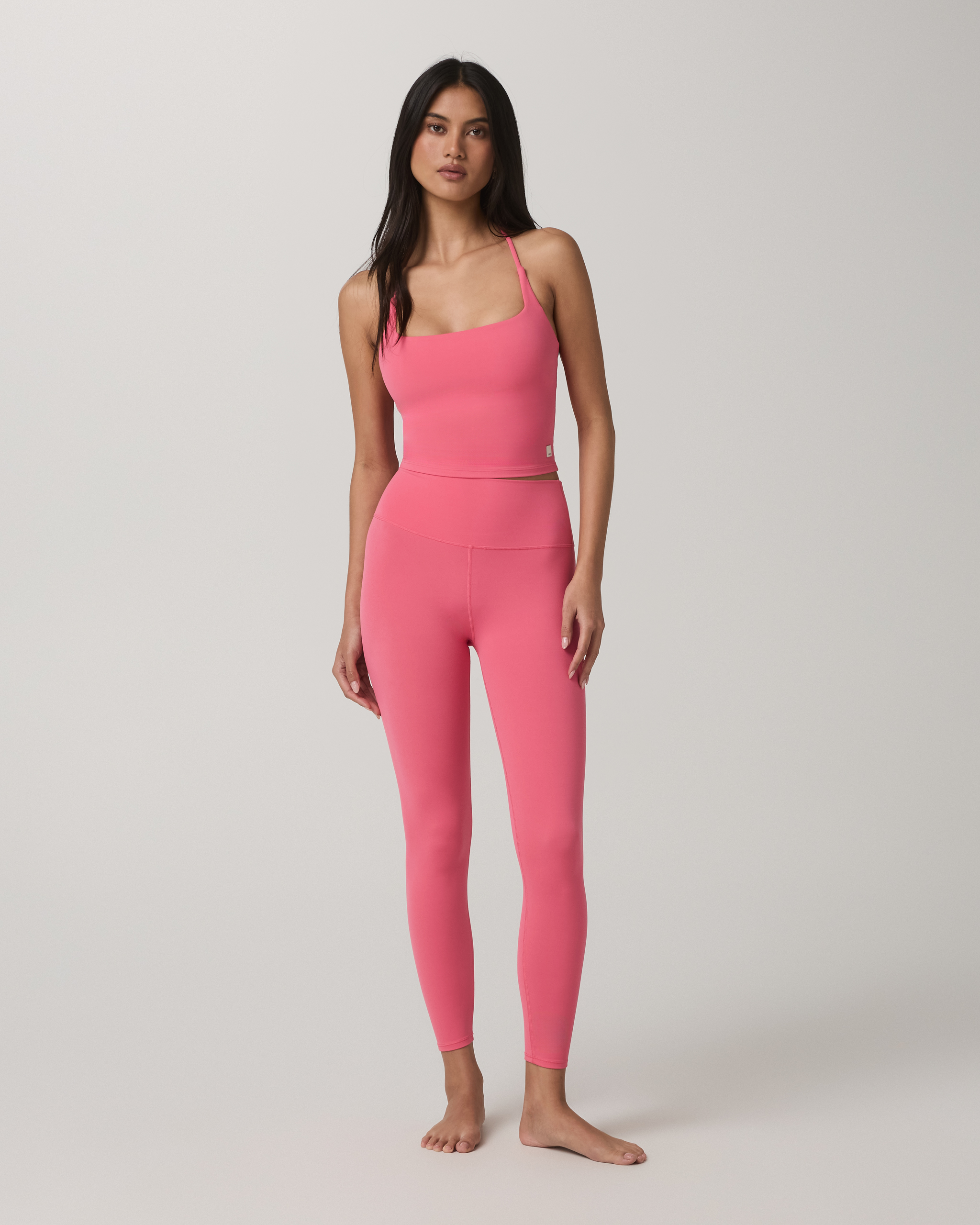 Vuori AllTheFeels™ Legging - Short | Sunset Pink - Image 4