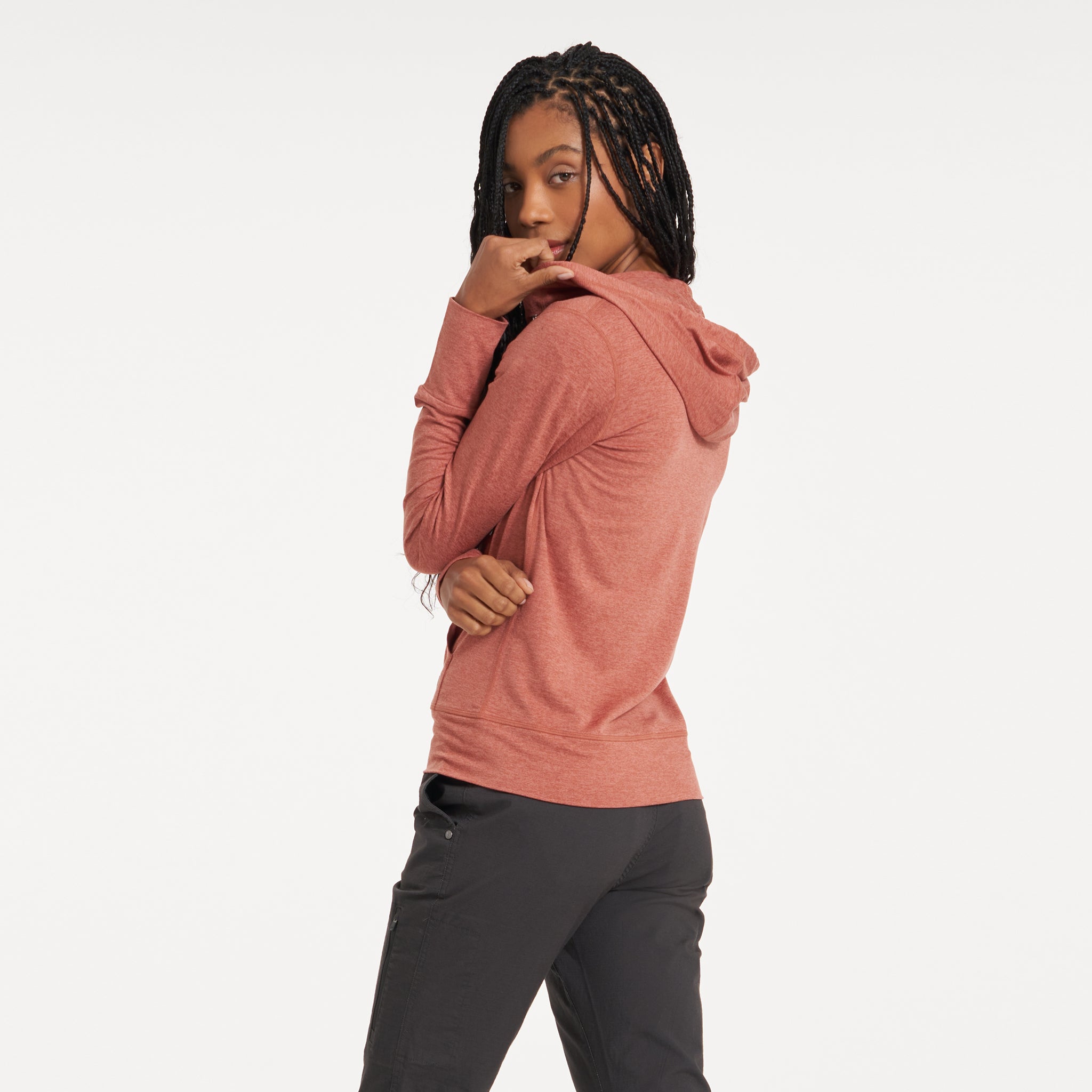 Halo Performance Hoodie | Cinnamon Heather - Image 2