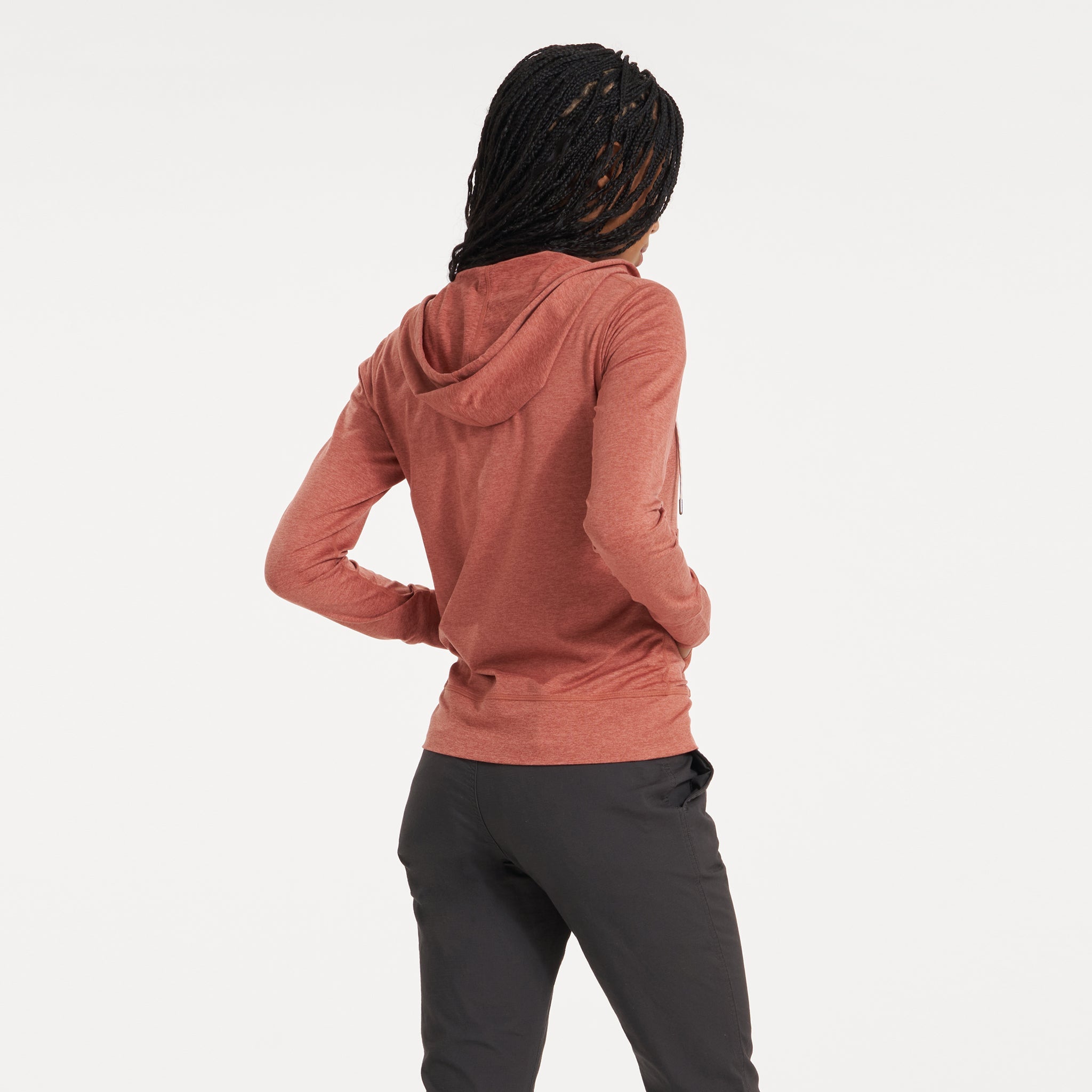 Halo Performance Hoodie | Cinnamon Heather - Image 3
