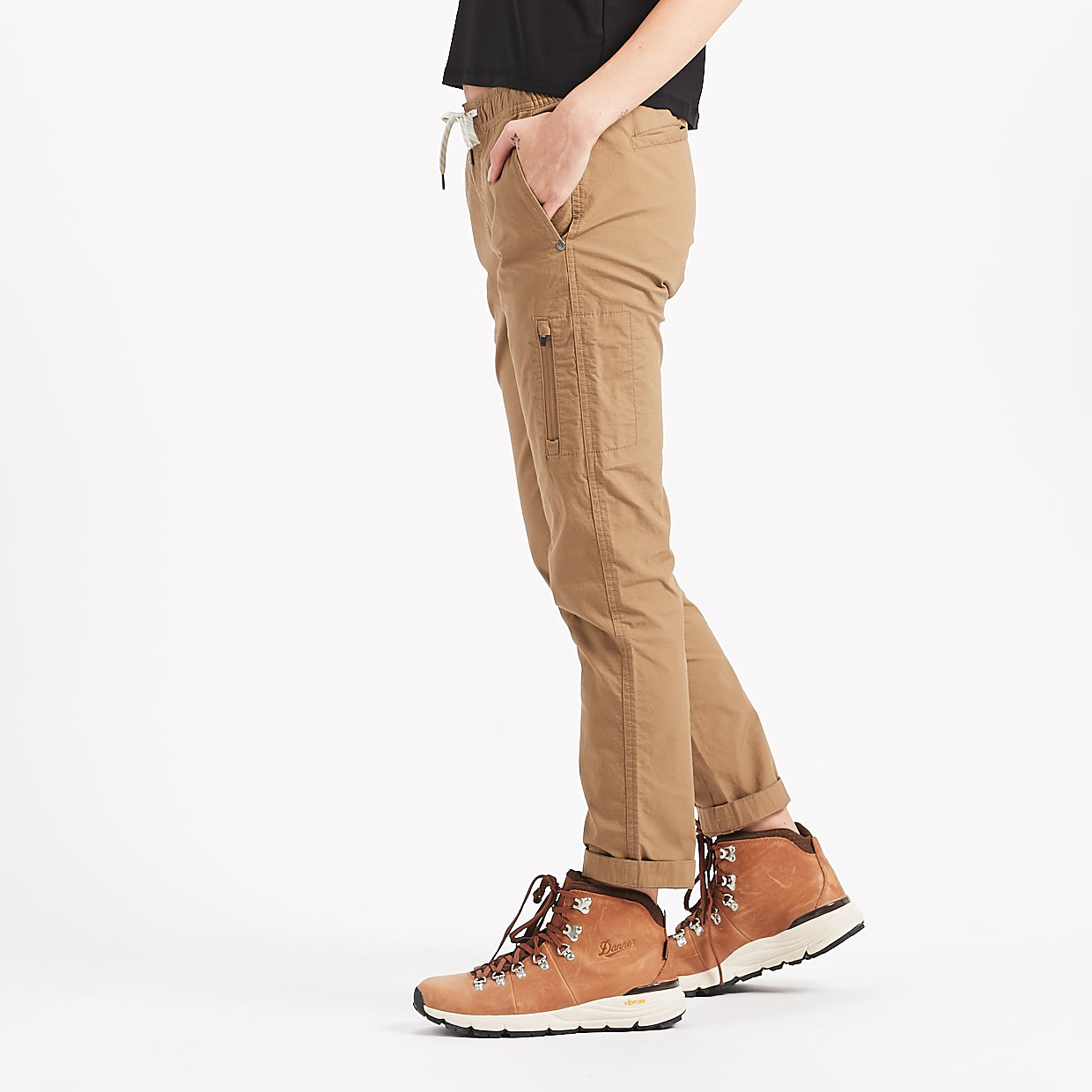 Womens Ripstop Pant | Khaki - Image 2