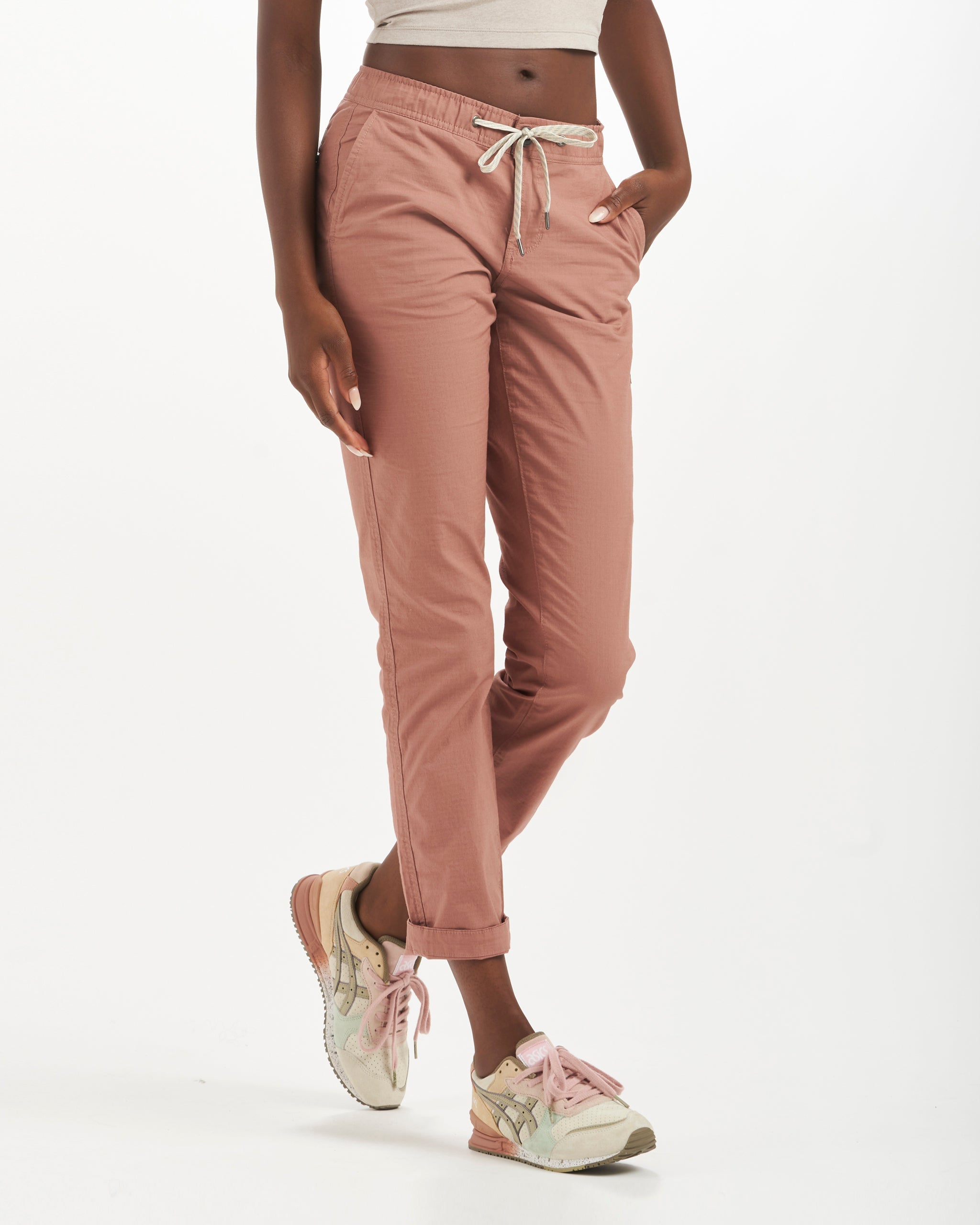 Womens Ripstop Pant | Light Terracotta - Image 2