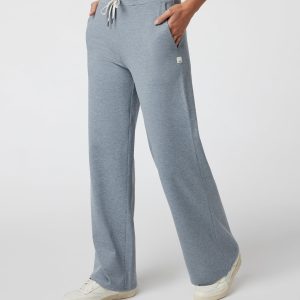 Halo Essential Wideleg Pant - Short | Mallorca Heather
