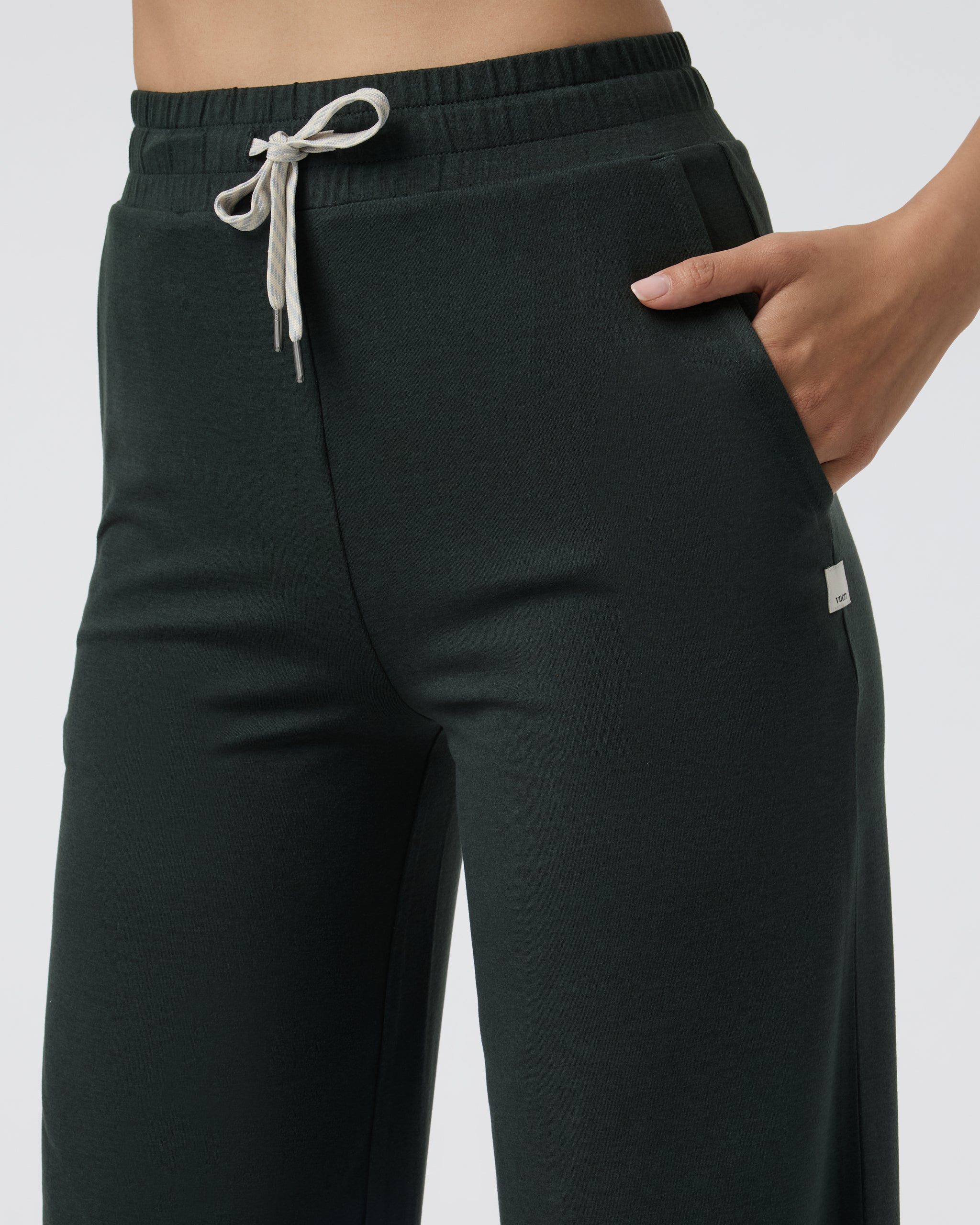 Halo Essential Wideleg Pant | Aspen Heather - Image 4