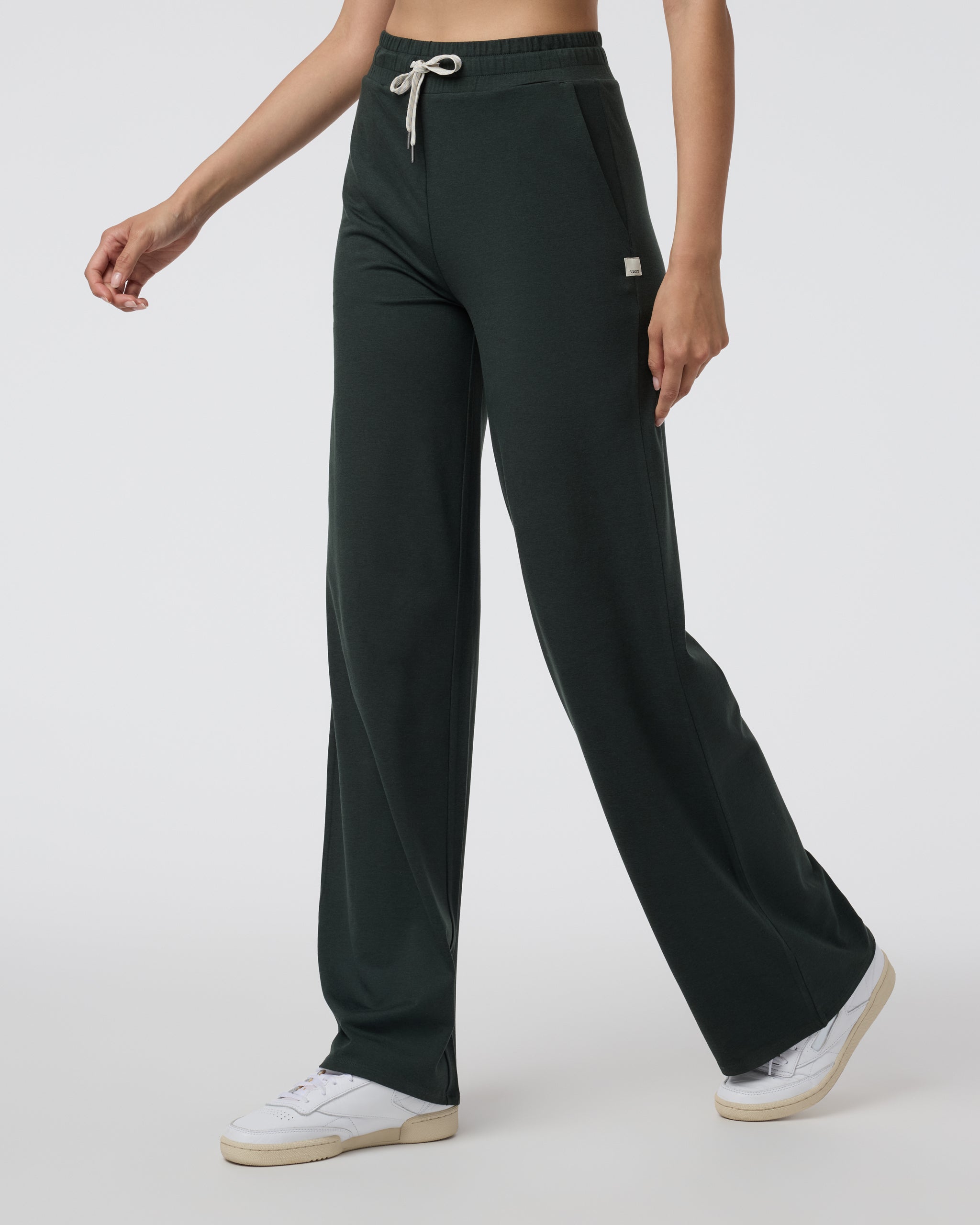 Halo Essential Wideleg Pant | Aspen Heather - Image 2