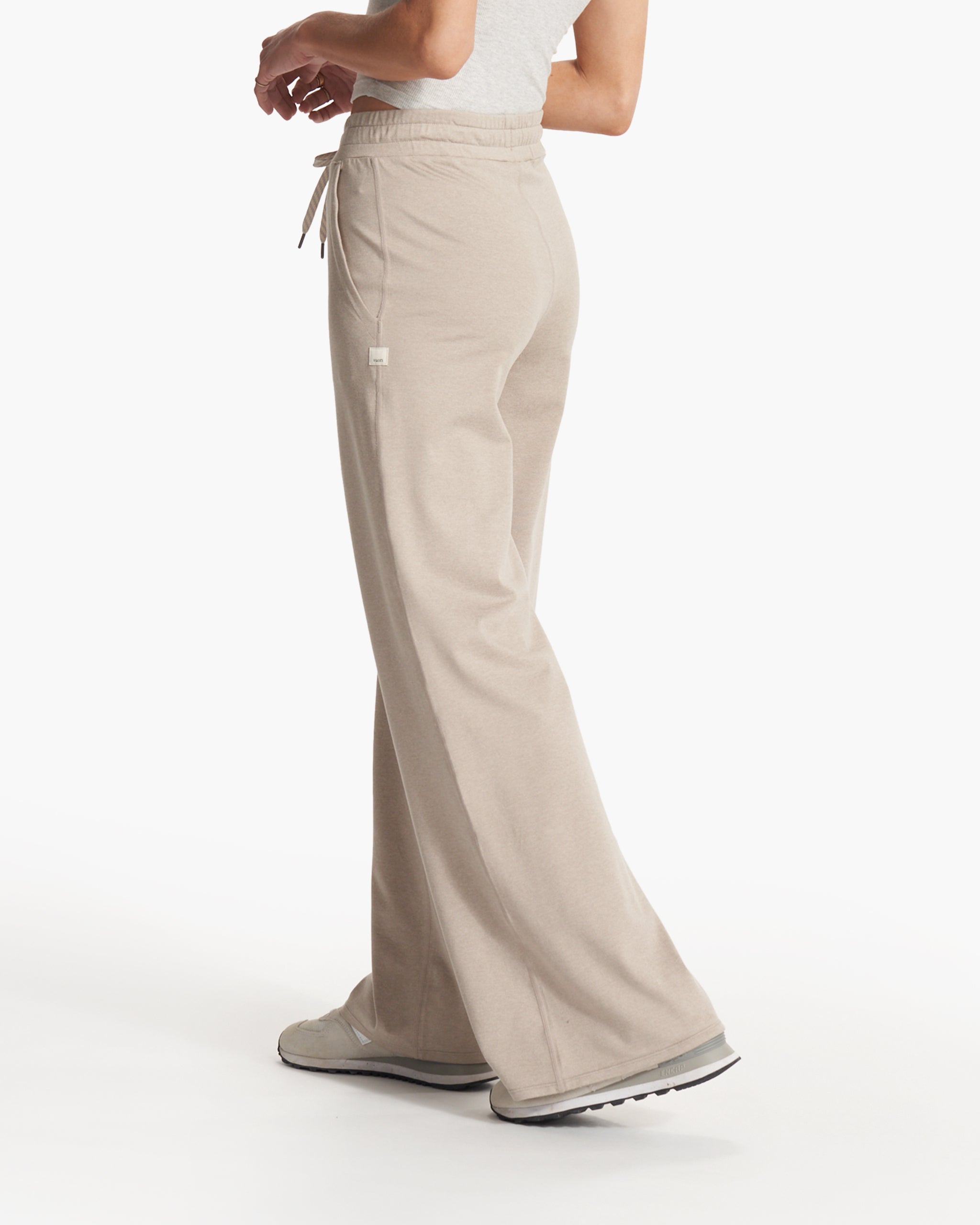 Halo Essential Wideleg Pant | Dark Salt Heather - Image 4