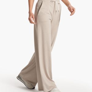 Halo Essential Wideleg Pant | Dark Salt Heather