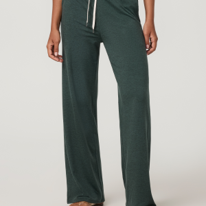 Halo Essential Wideleg Pant | Hemlock Heather