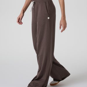 Halo Essential Wideleg Pant - Long | Java Heather