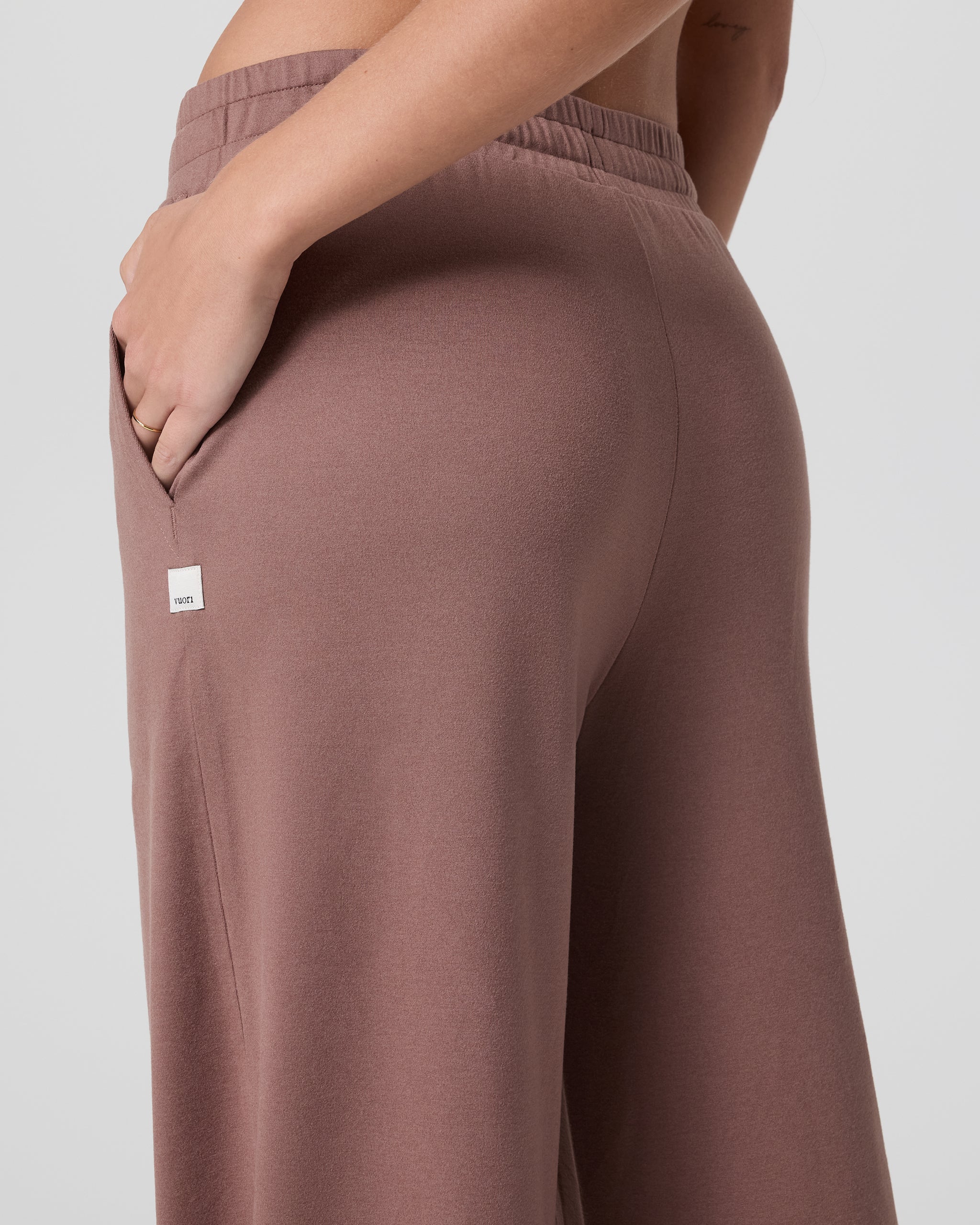 Halo Essential Wideleg Pant | Cardamom Heather - Image 4
