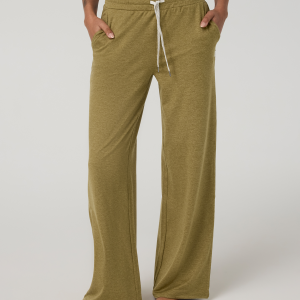 Halo Essential Wideleg Pant | Saguaro Heather