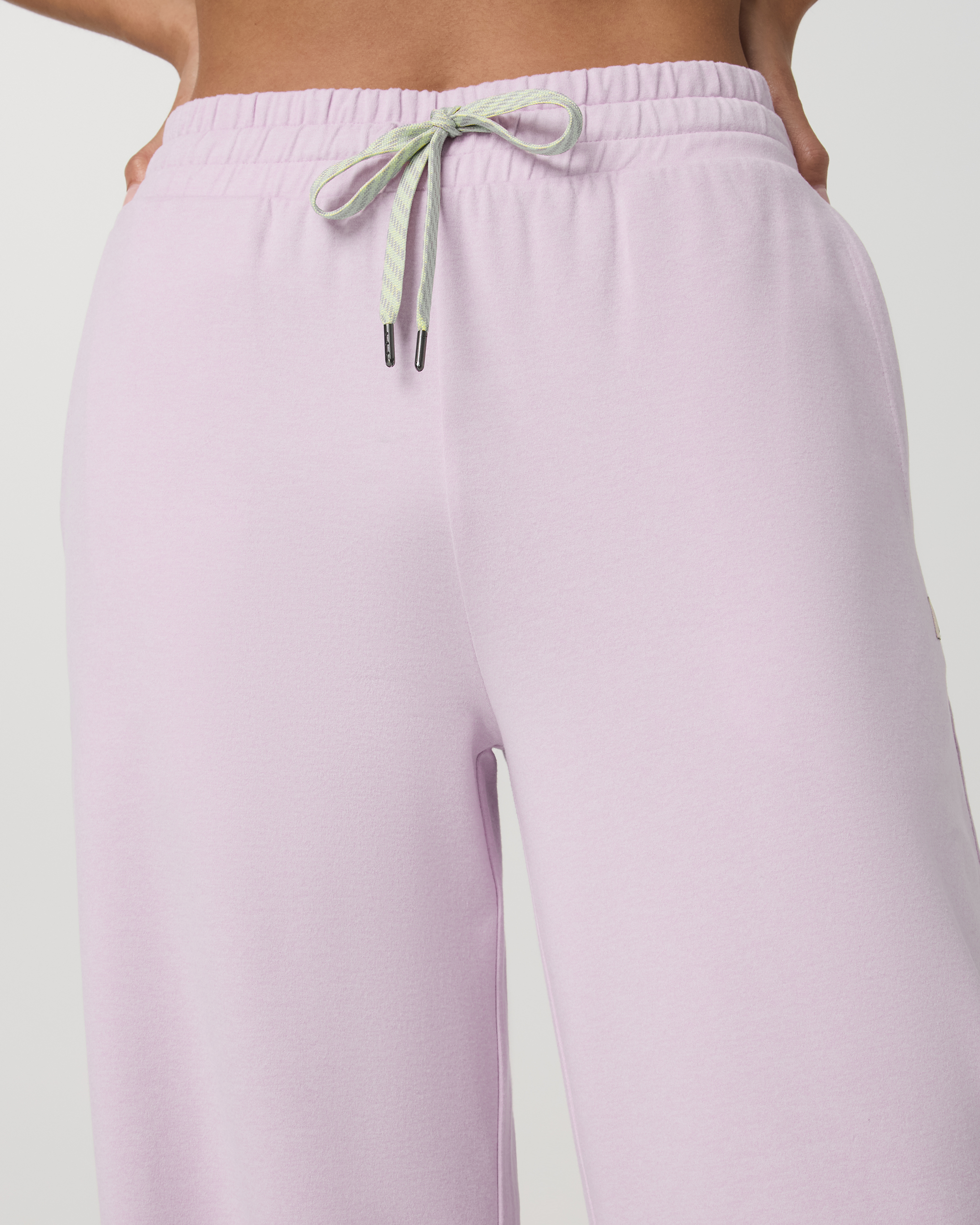 Halo Essential Wideleg Pant | Lilac Breeze Heather - Image 5