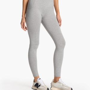 Granite Pocket Legging | Light Heather Grey