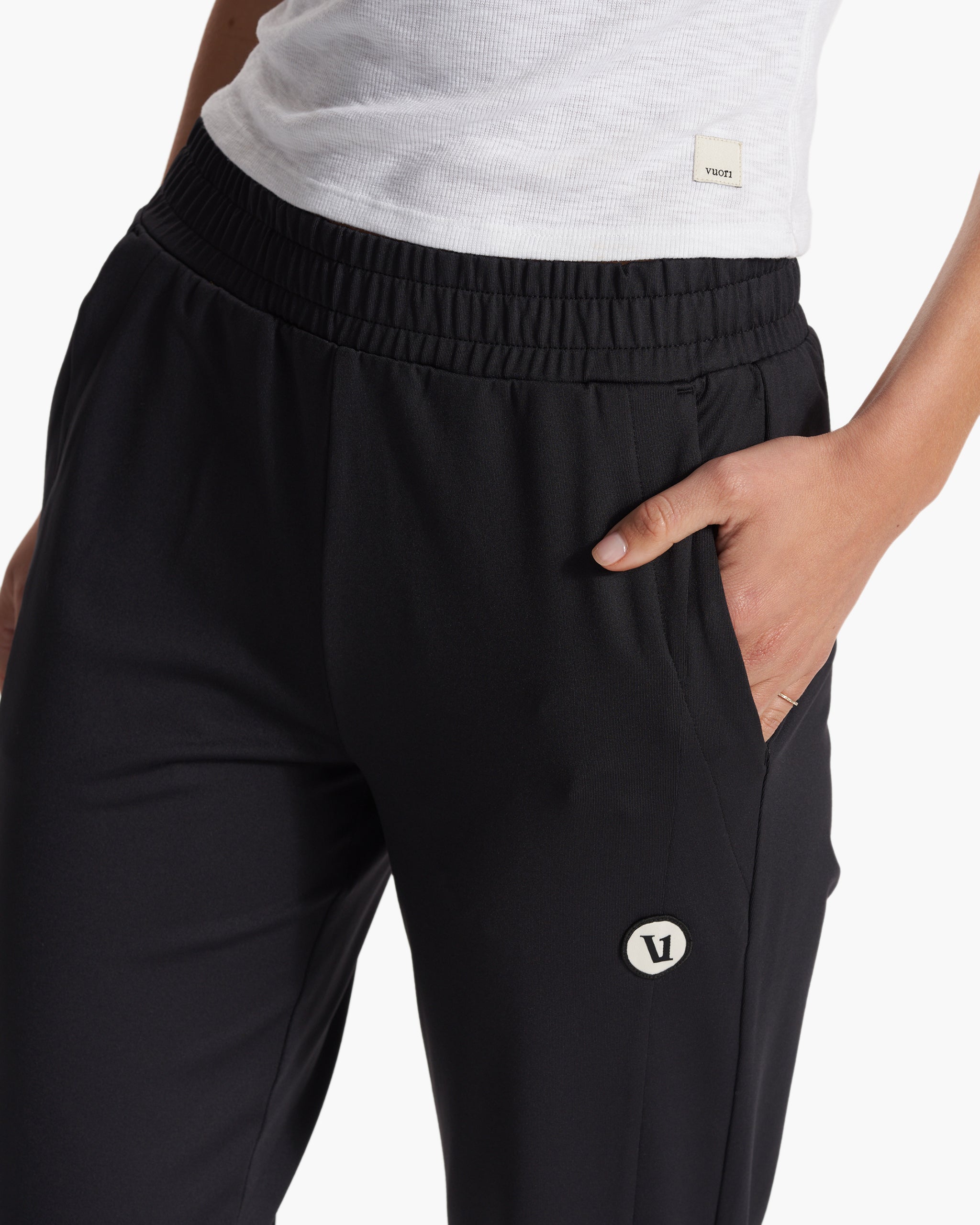 Courtside Track Pant | Black - Image 2