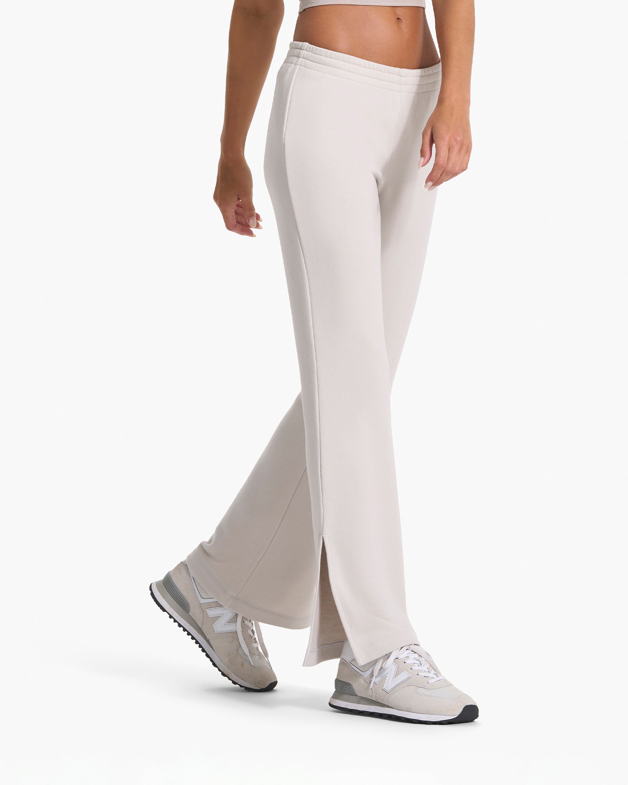 Sedona Wideleg Sweatpant | Salt - Image 2