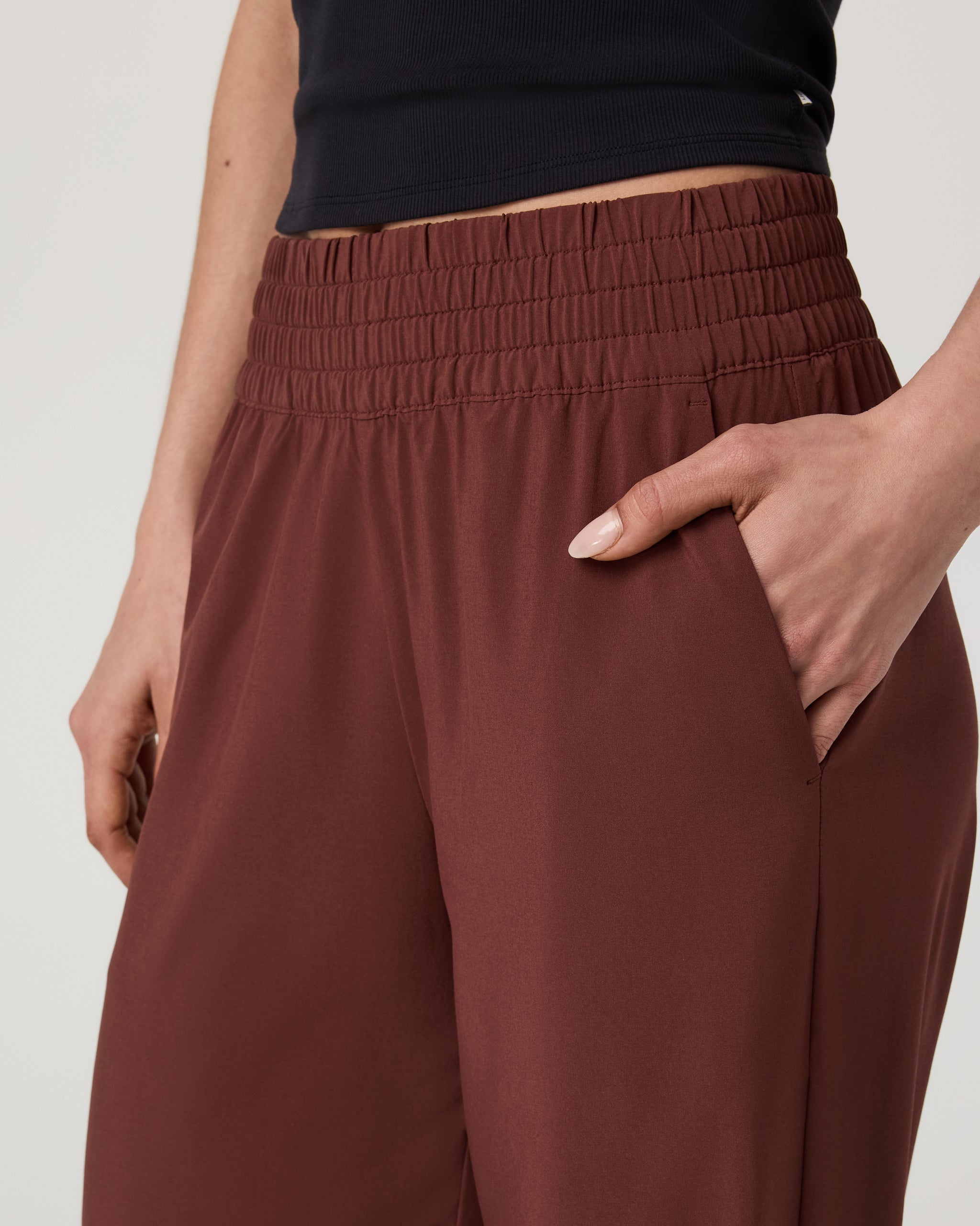 Villa Wideleg Pant - Long | Burnt Sienna - Image 4