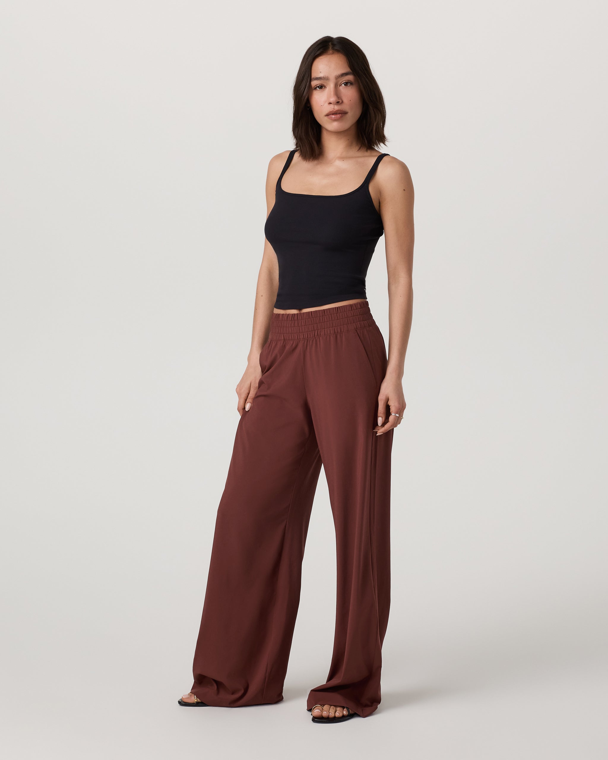 Villa Wideleg Pant - Short | Burnt Sienna - Image 4