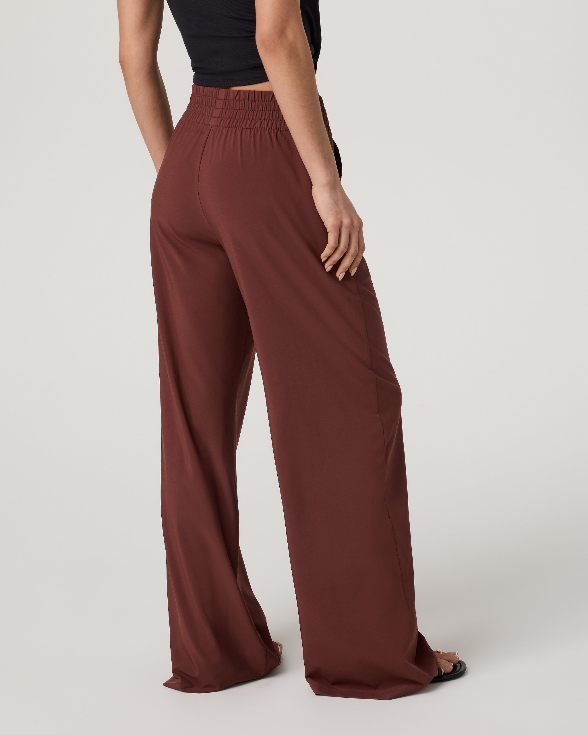 Villa Wideleg Pant - Long | Burnt Sienna - Image 2