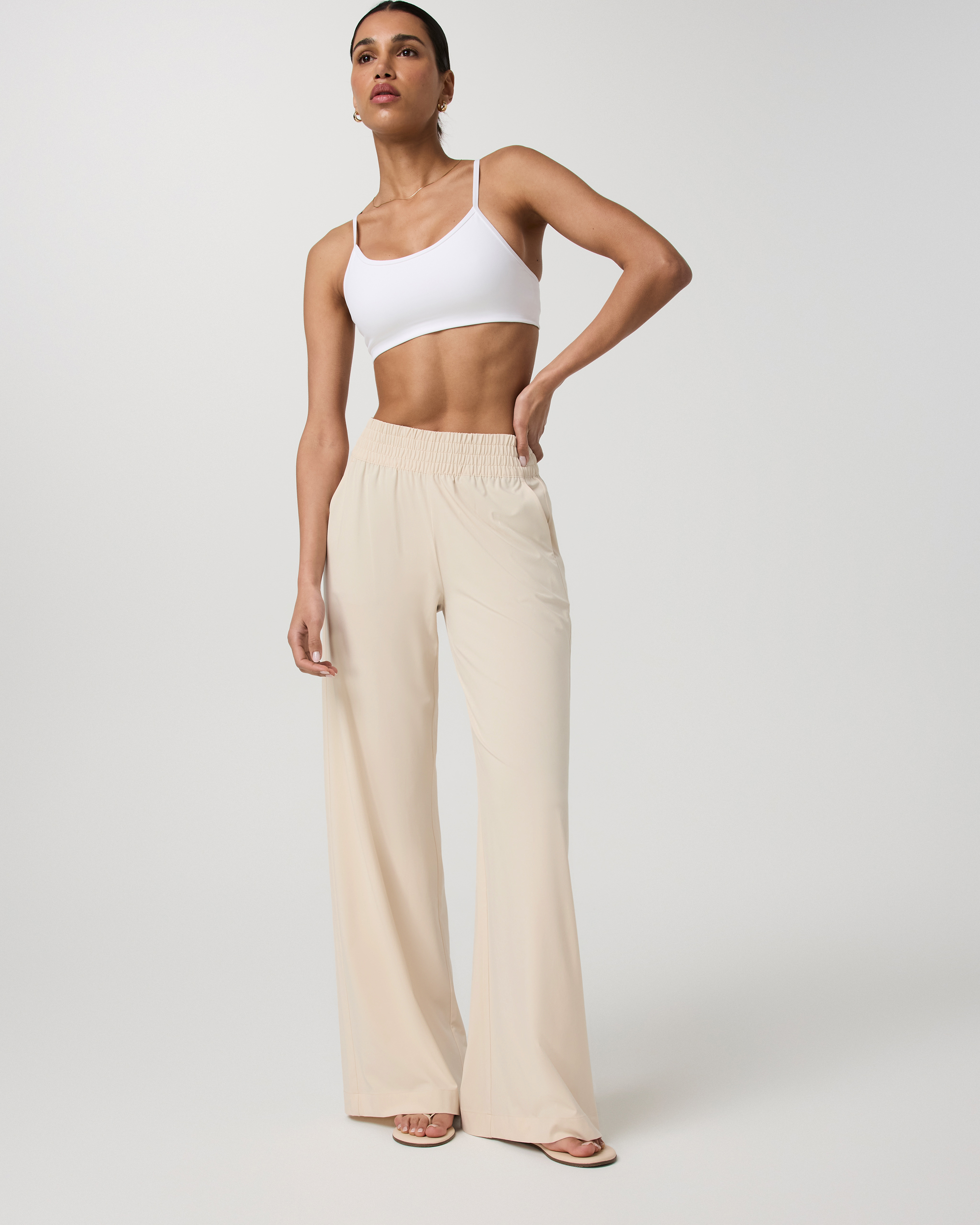Villa Wideleg Pant - Long | Bleached Sand - Image 2